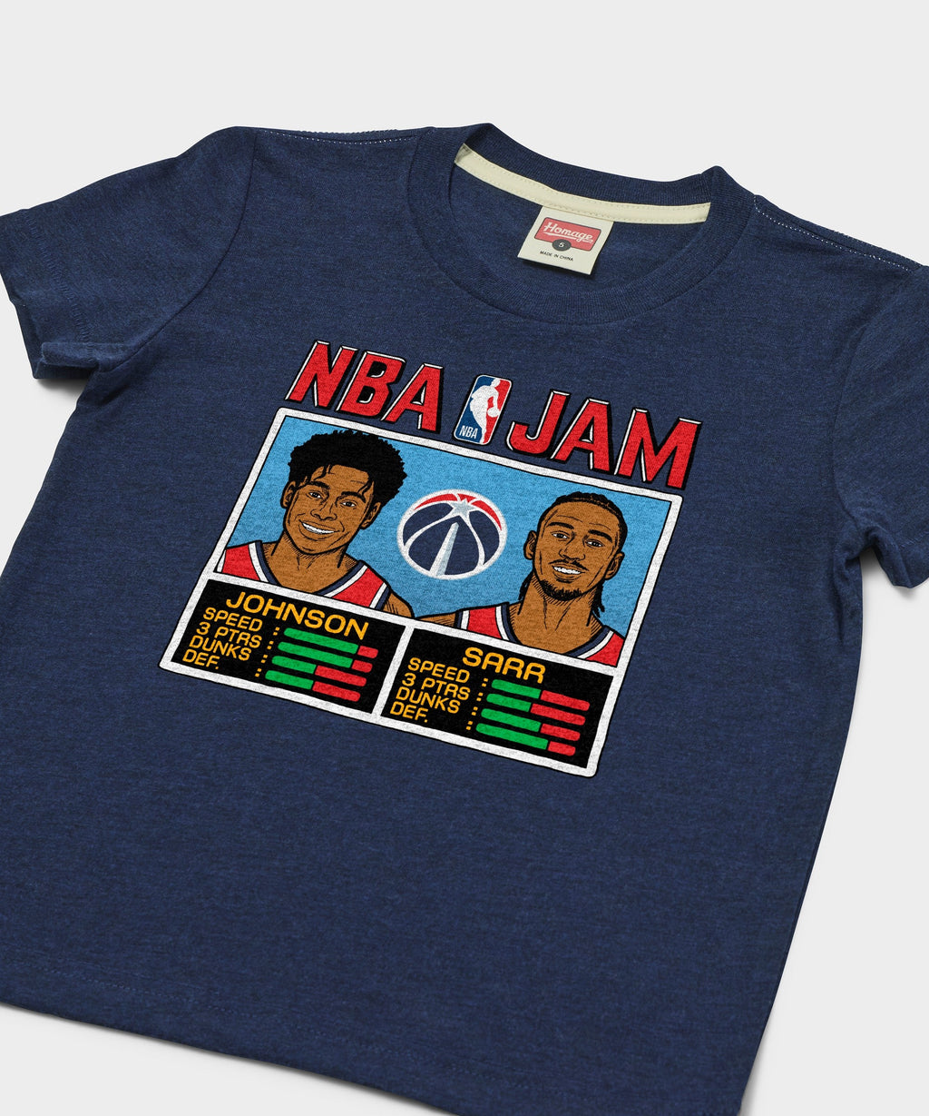 Youth NBA Jam Wizards Johnson And Sarr