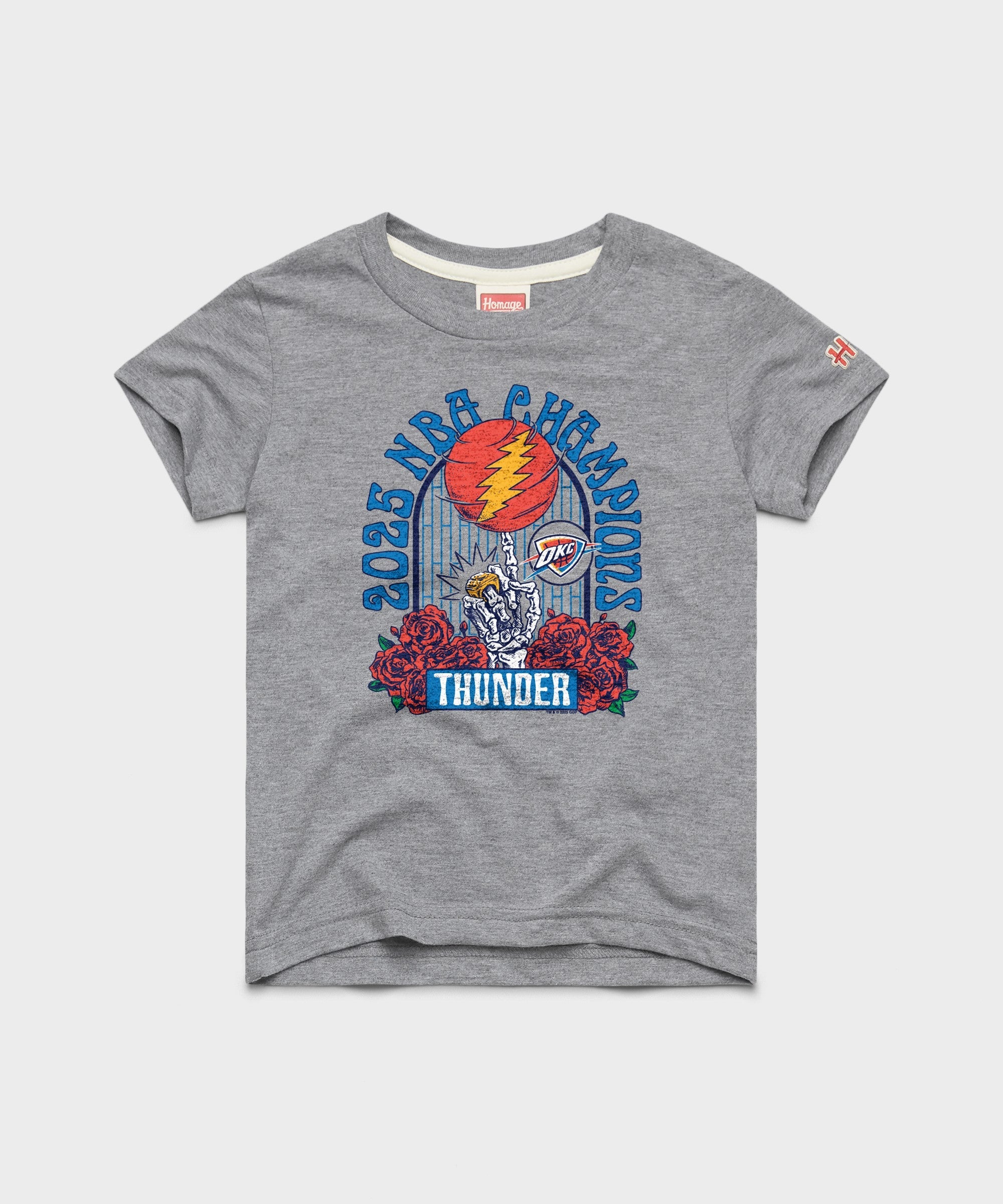 Youth NBA x Grateful Dead 2025 Champs Thunder
