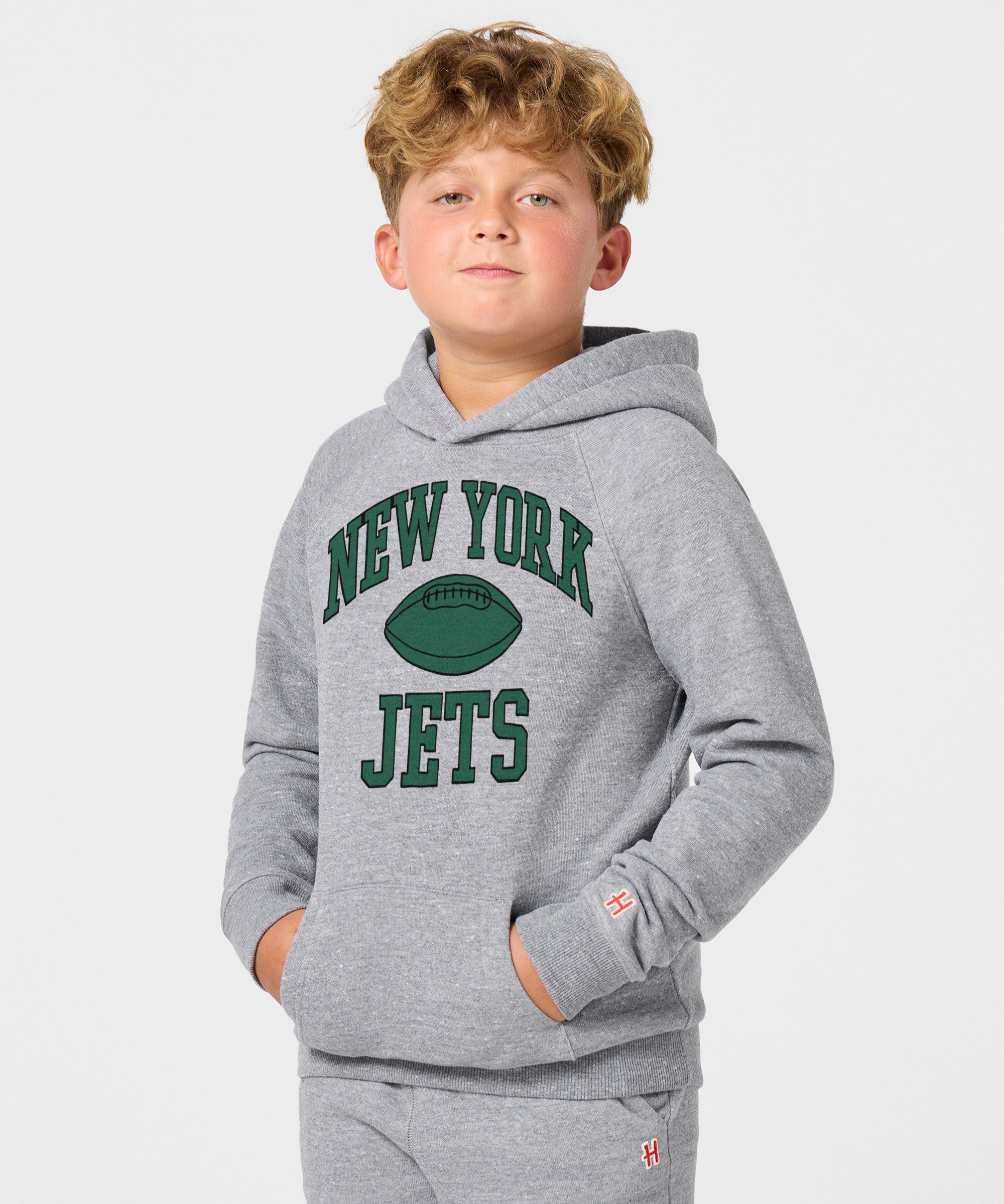 Youth New York Jets Gridiron Hoodie