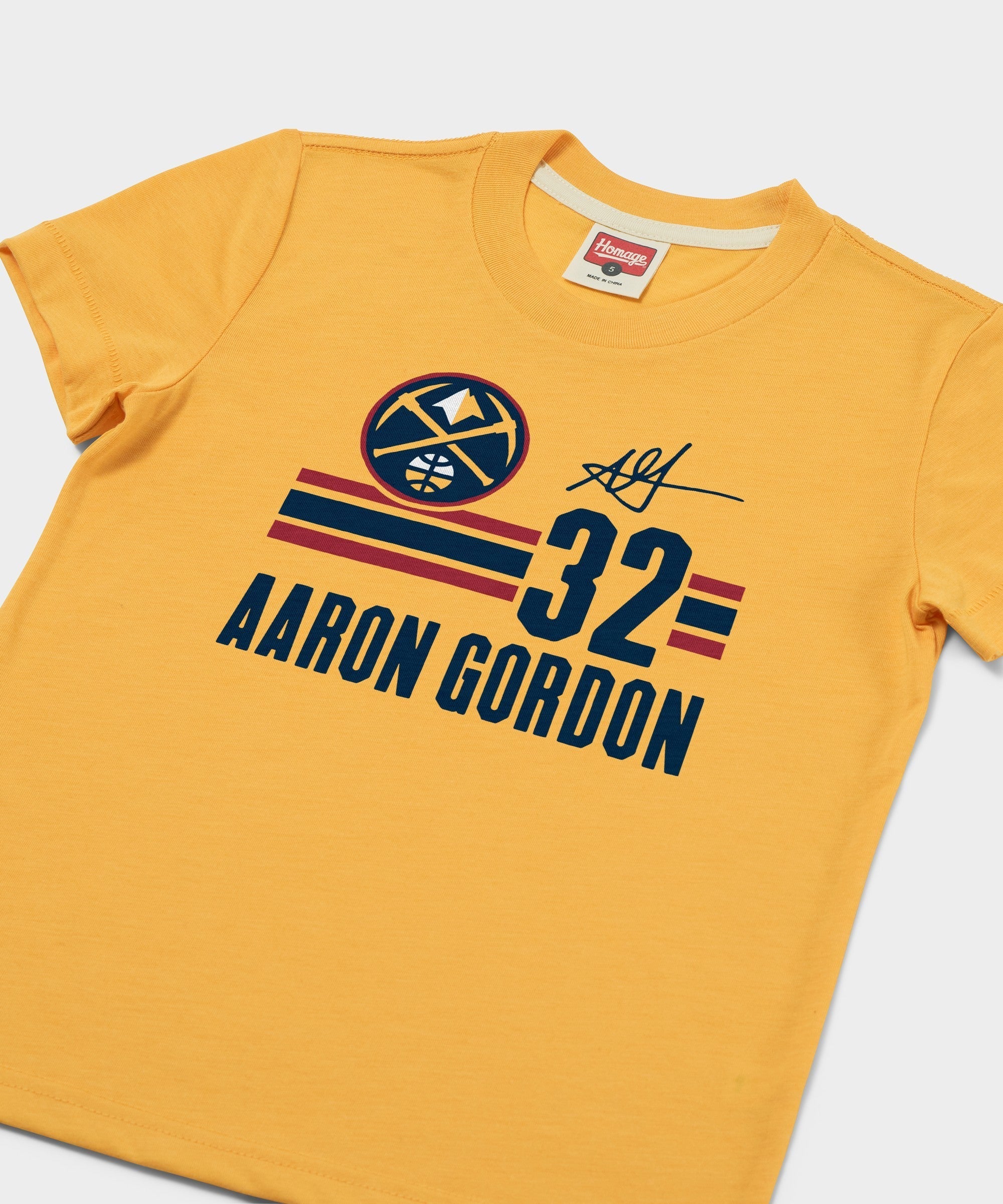 Youth Nuggets Aaron Gordon Signature Jersey