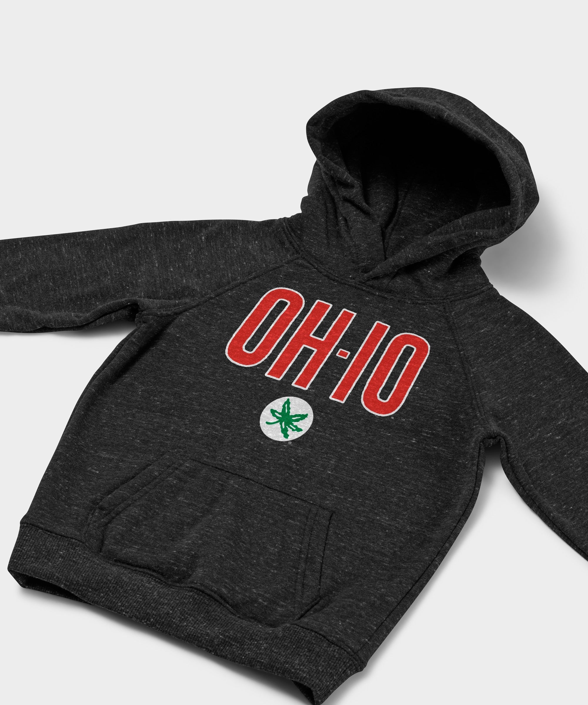 Youth OH-IO Buckeye Leaf Hoodie