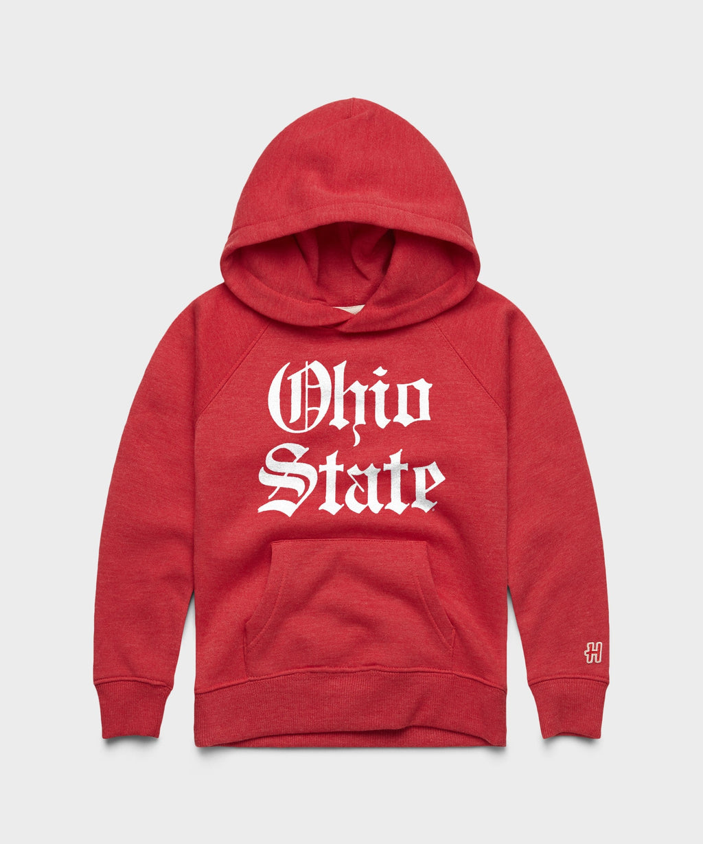 Youth Ohio State Olde English Hoodie