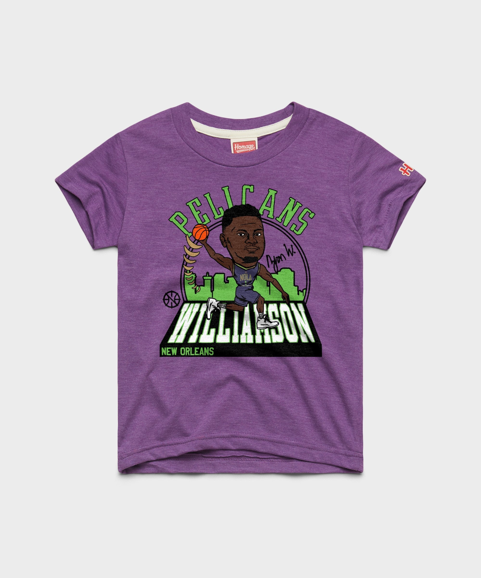 Youth Pelicans Zion Williamson Signature City Edition 2024