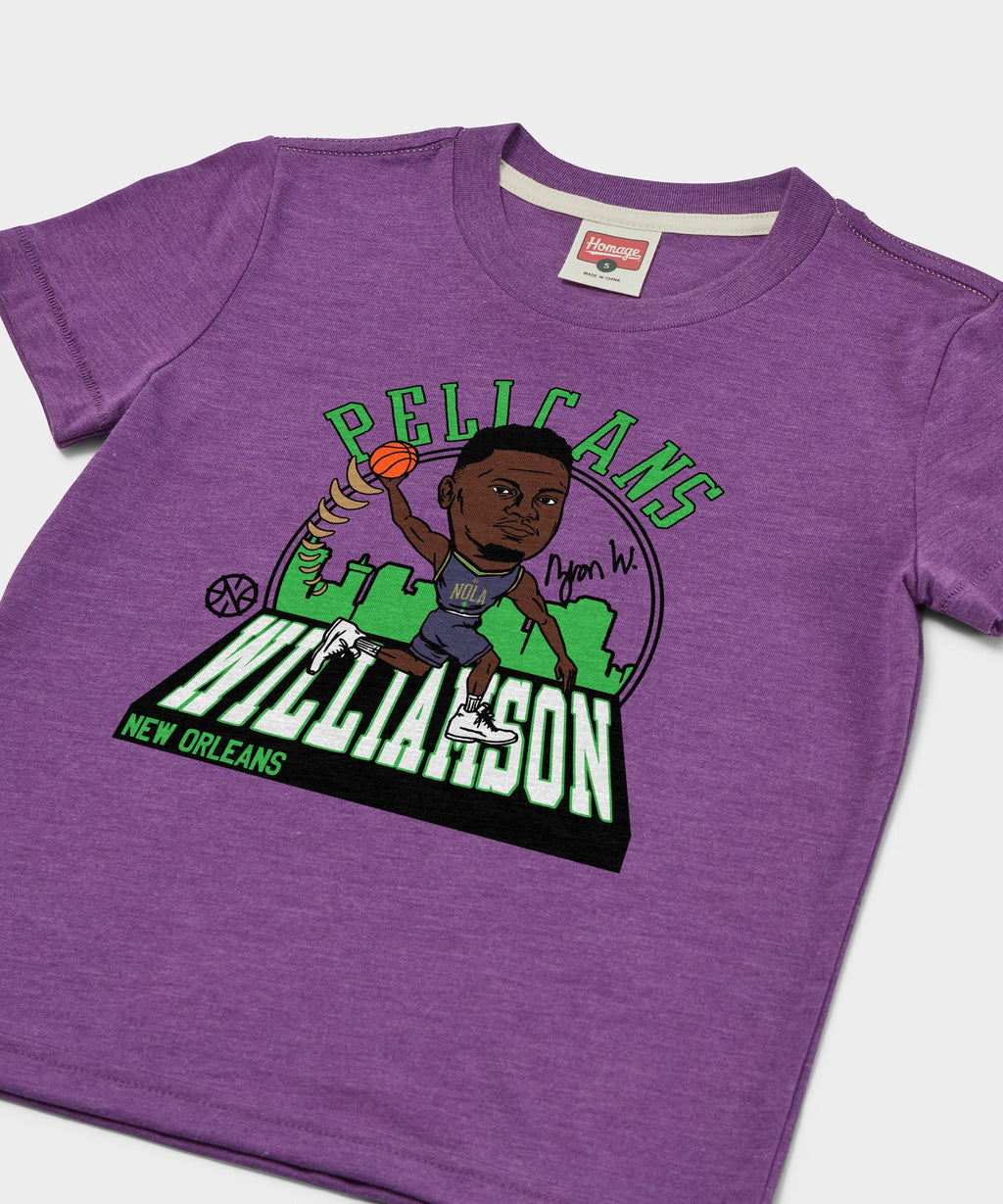 Youth Pelicans Zion Williamson Signature City Edition 2024