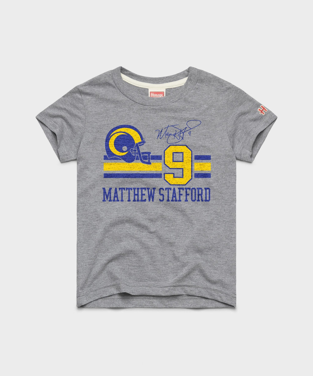 Youth Rams Matthew Stafford Signature Jersey