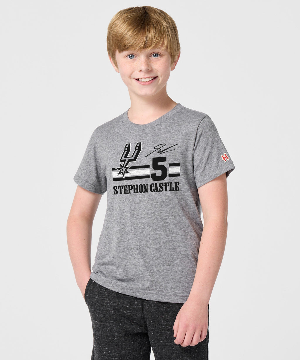 Youth Spurs Stephon Castle Signature Jersey
