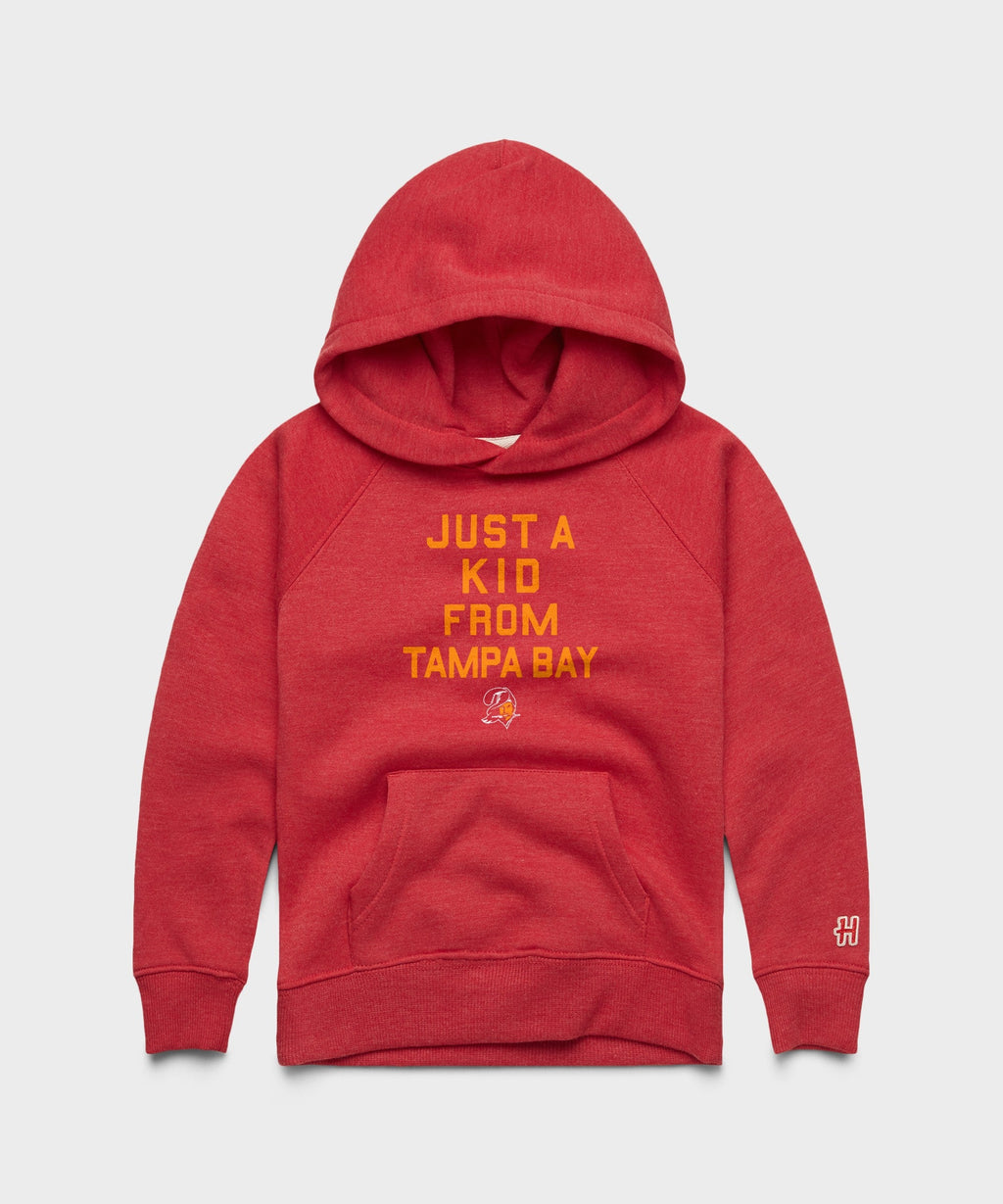 Youth Tampa Bay Buccaneers Just A Kid From Tampa Bay Hoodie