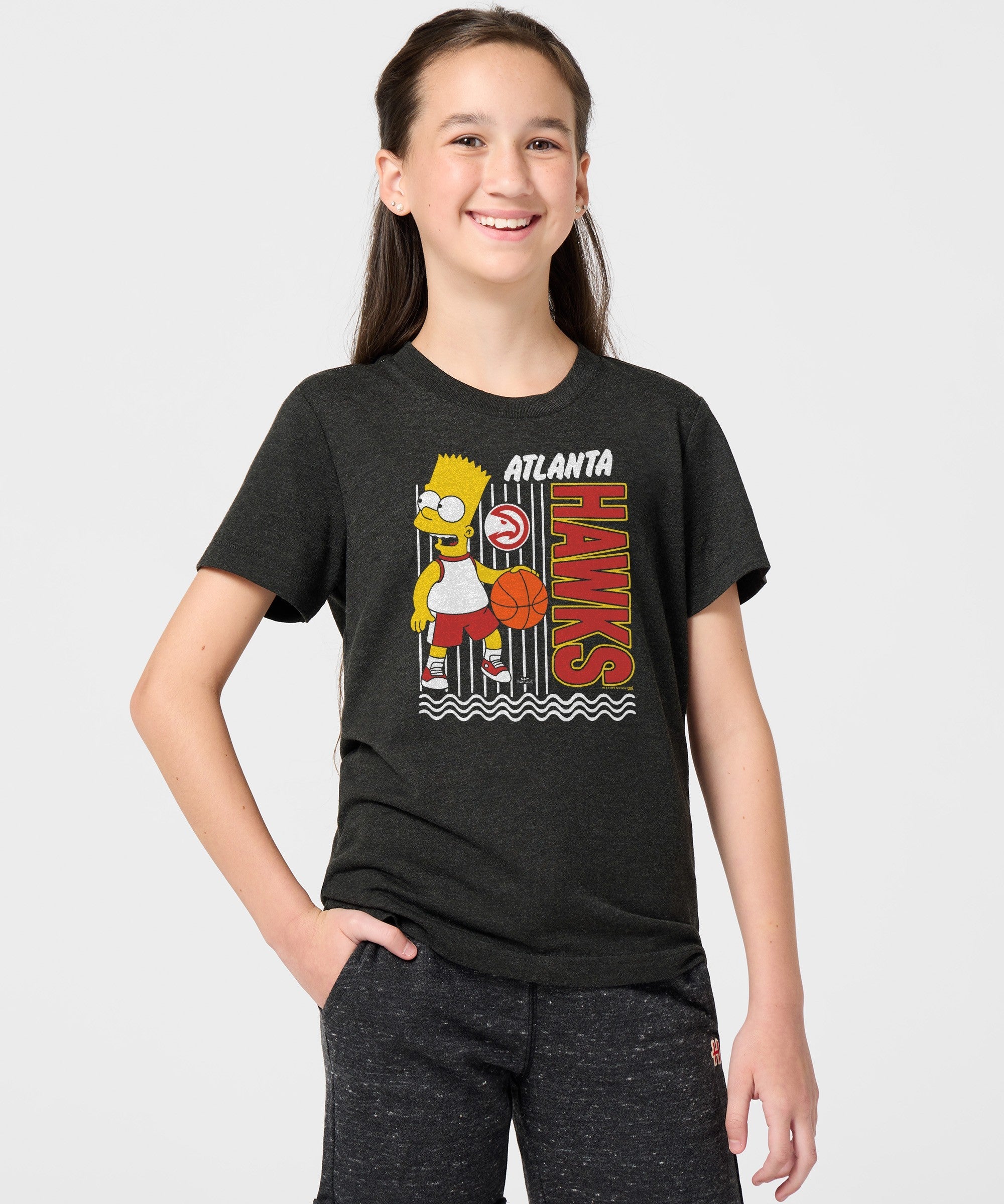 Youth The Simpsons Bart x Atlanta Hawks