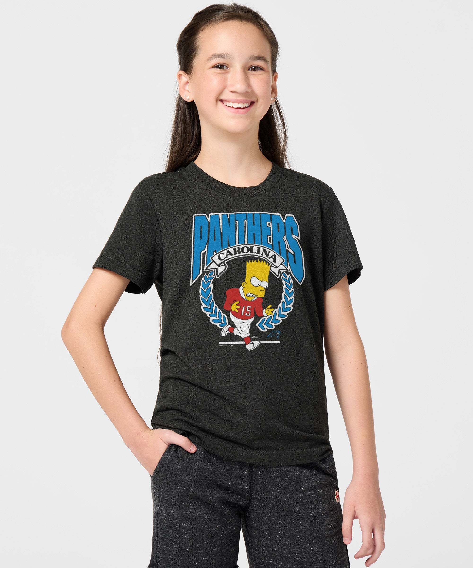 Youth The Simpsons Bart x Carolina Panthers