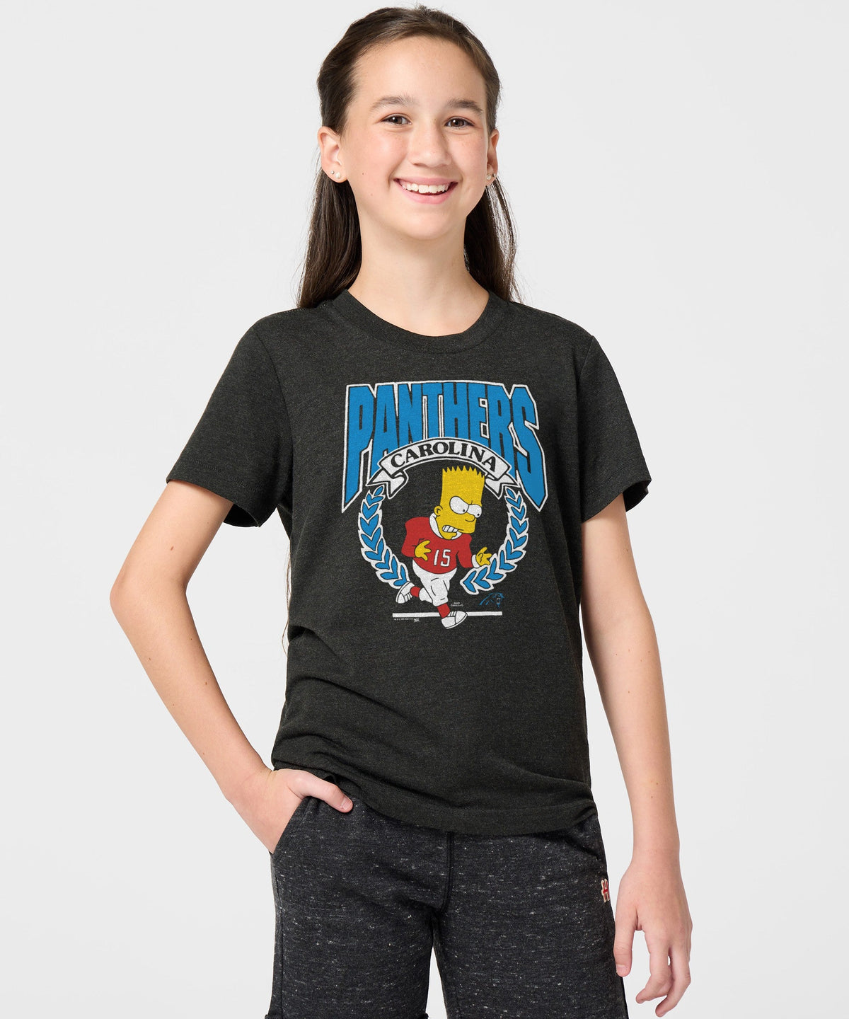 Youth The Simpsons Bart x Carolina Panthers