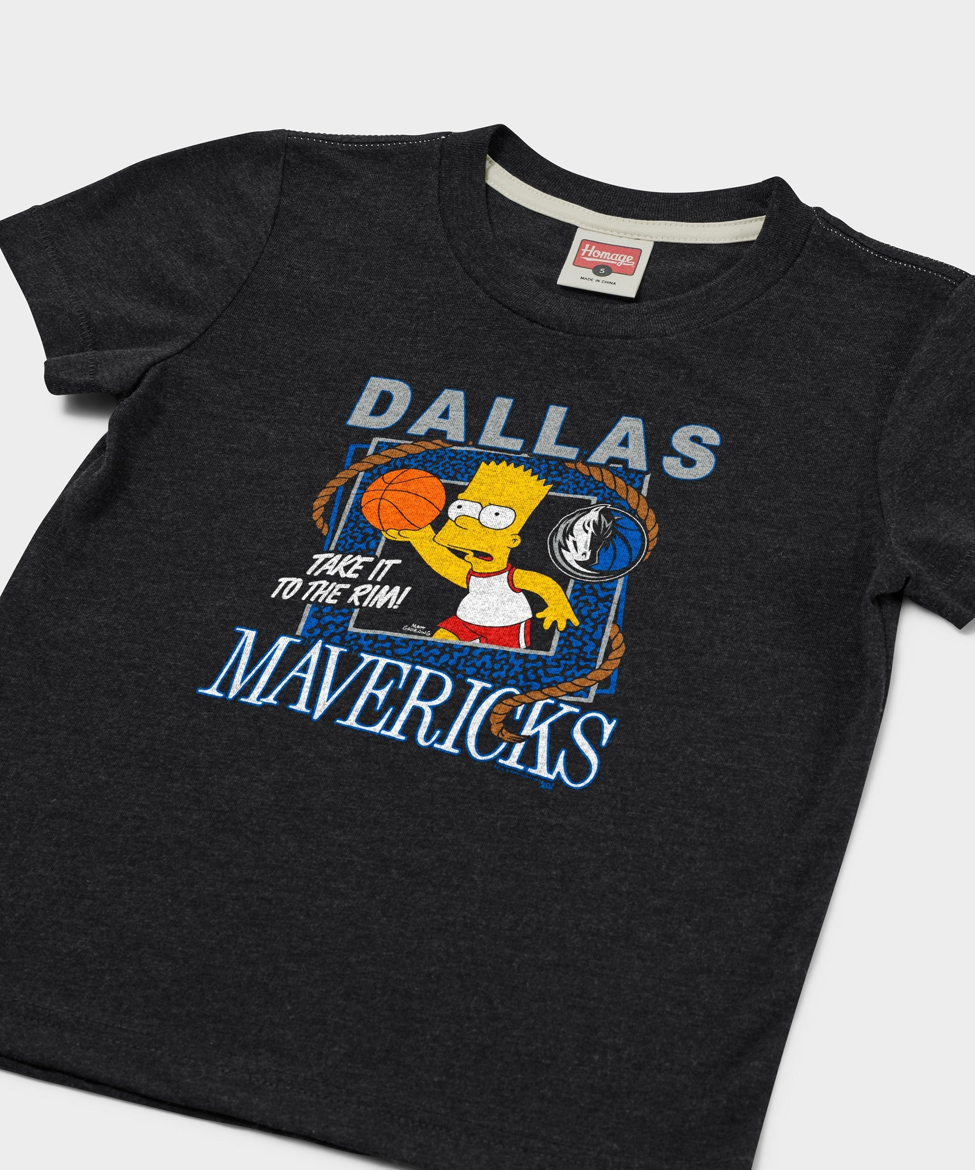 Youth The Simpsons Bart x Dallas Mavericks