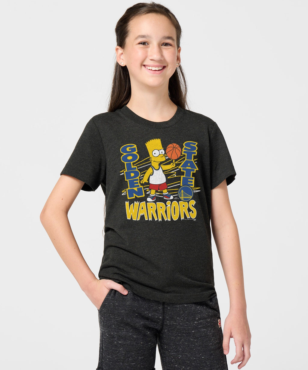 Youth The Simpsons Bart x Golden State Warriors