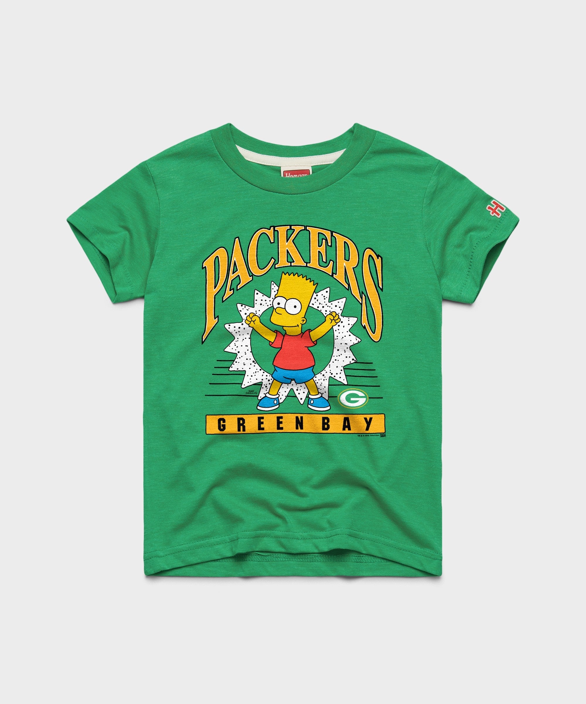 Youth The Simpsons Bart x Green Bay Packers