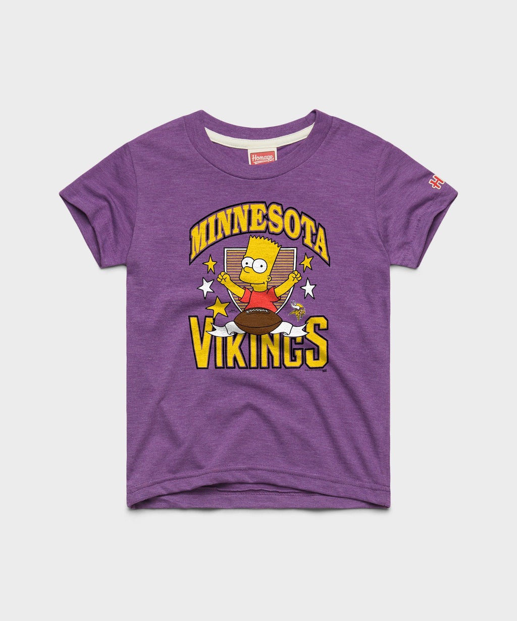 Youth The Simpsons Bart x Minnesota Vikings