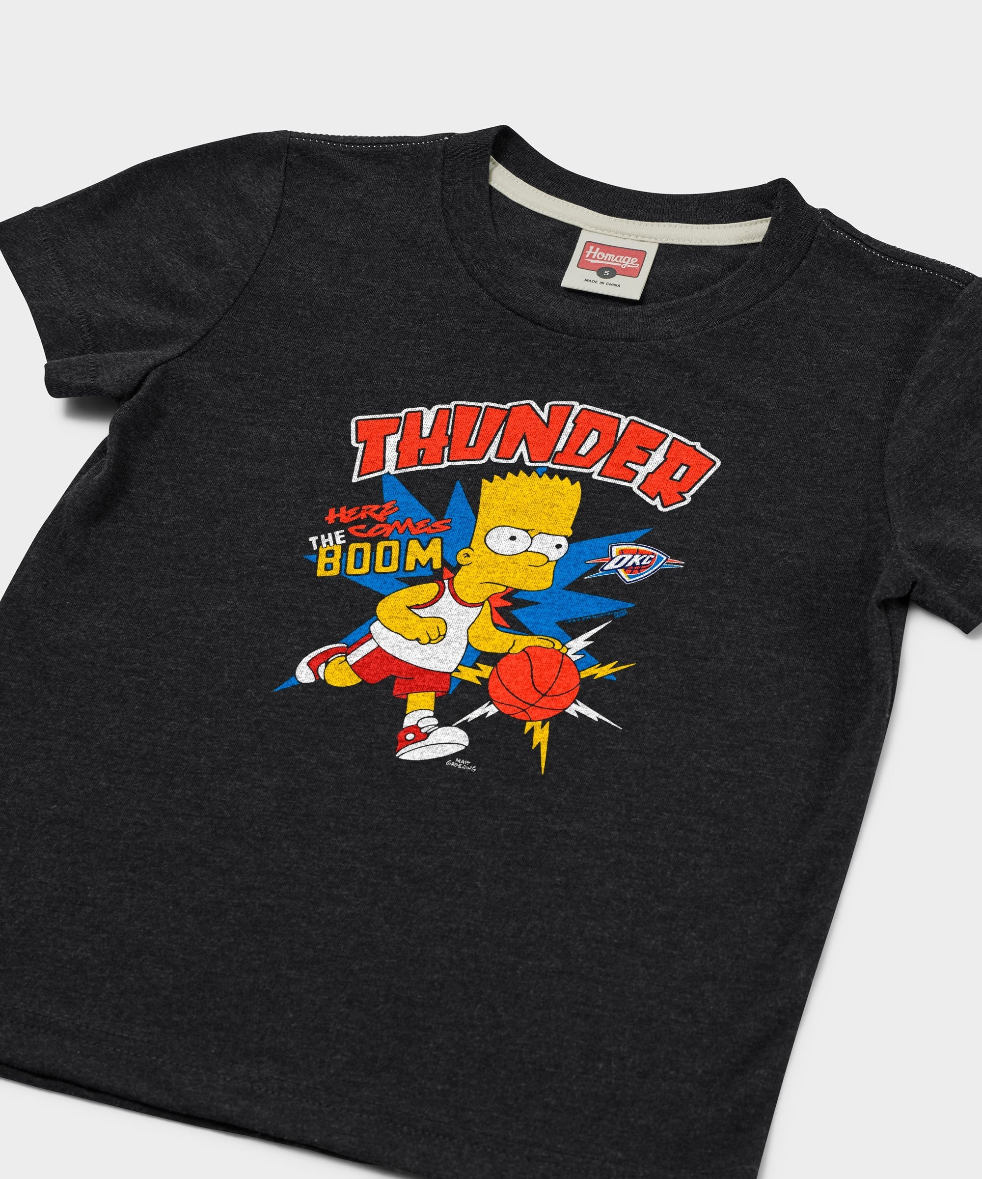 Youth The Simpsons Bart x Oklahoma City Thunder