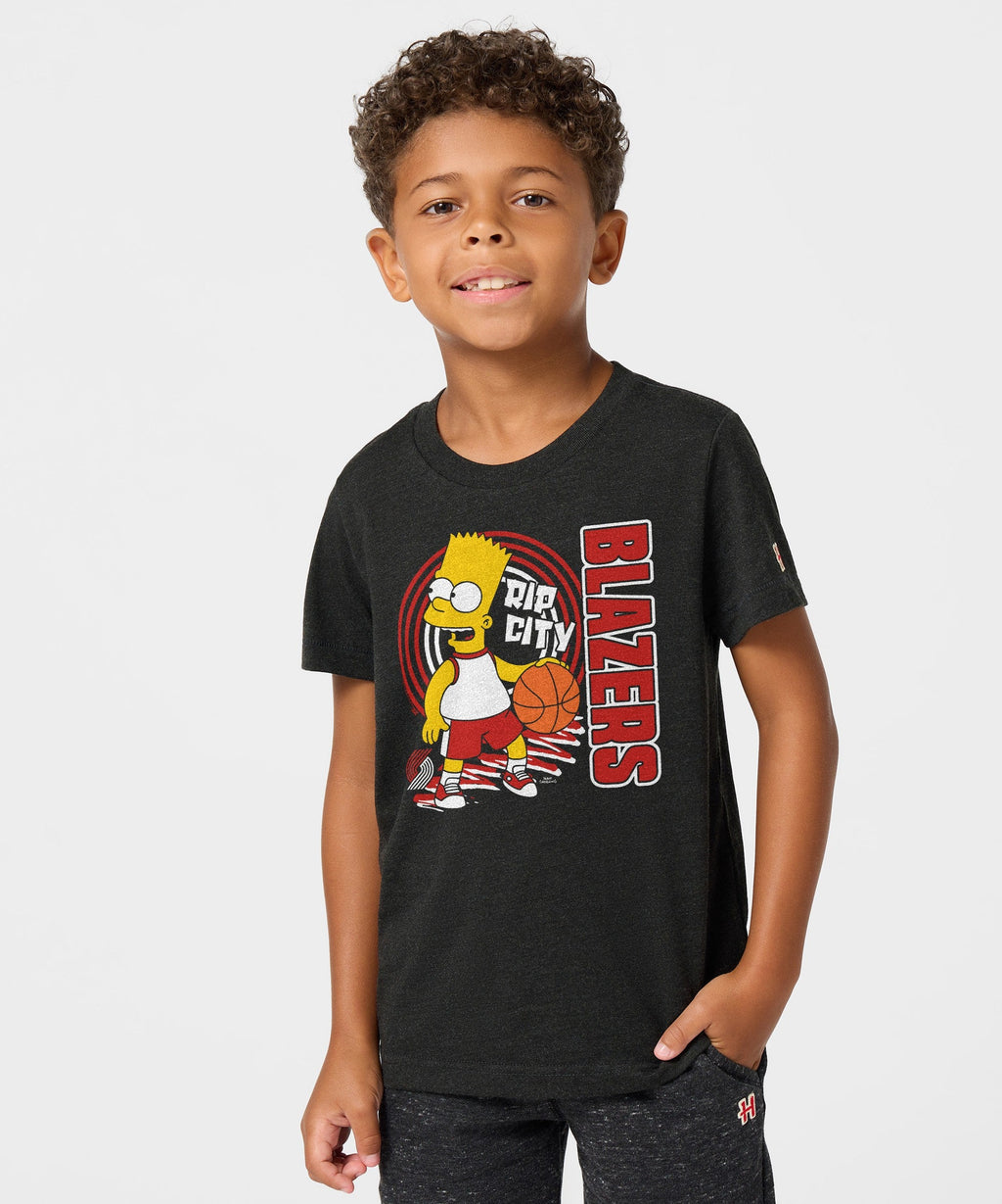 Youth The Simpsons Bart x Portland Trail Blazers