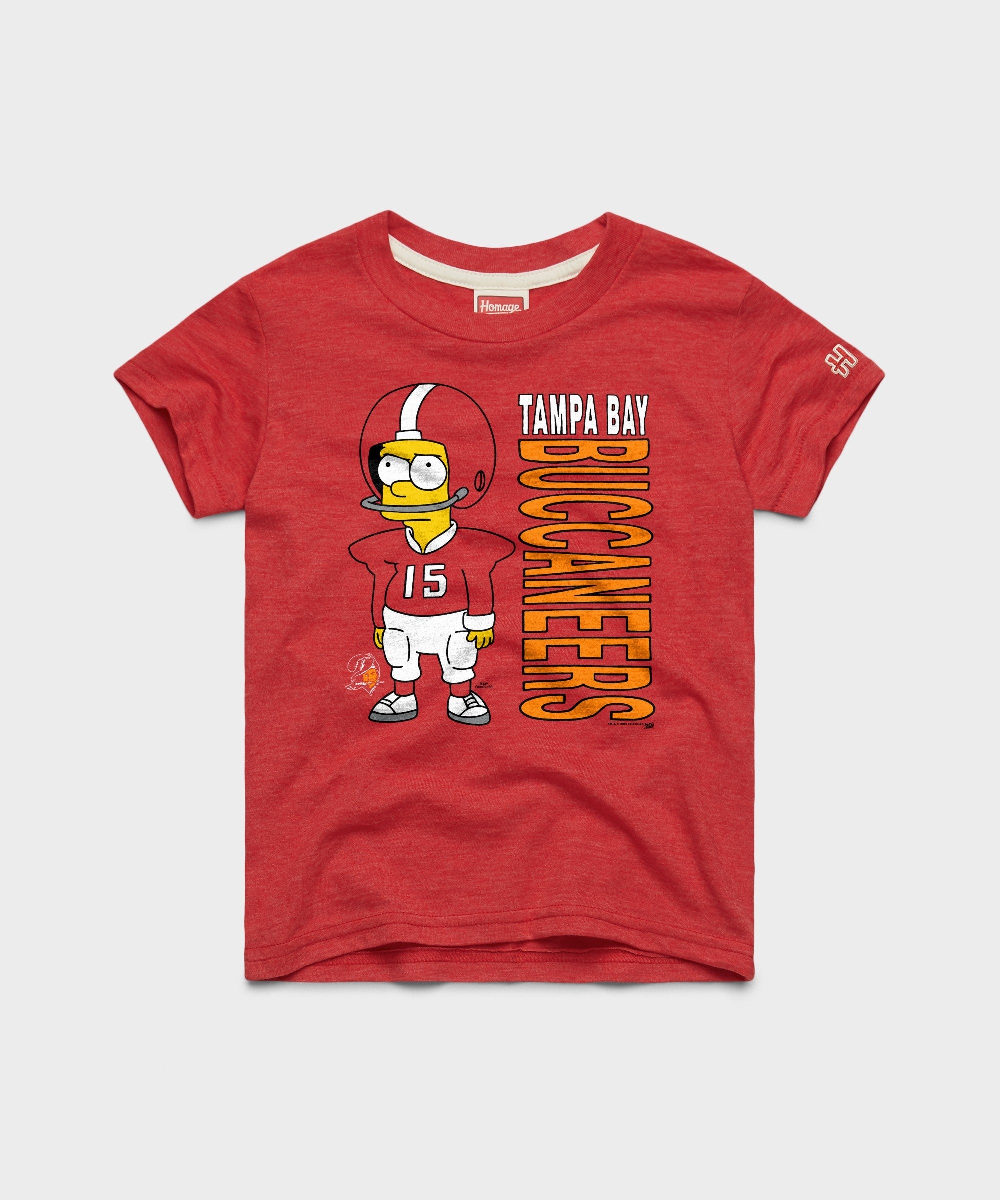 Youth The Simpsons Bart x Tampa Bay Buccaneers