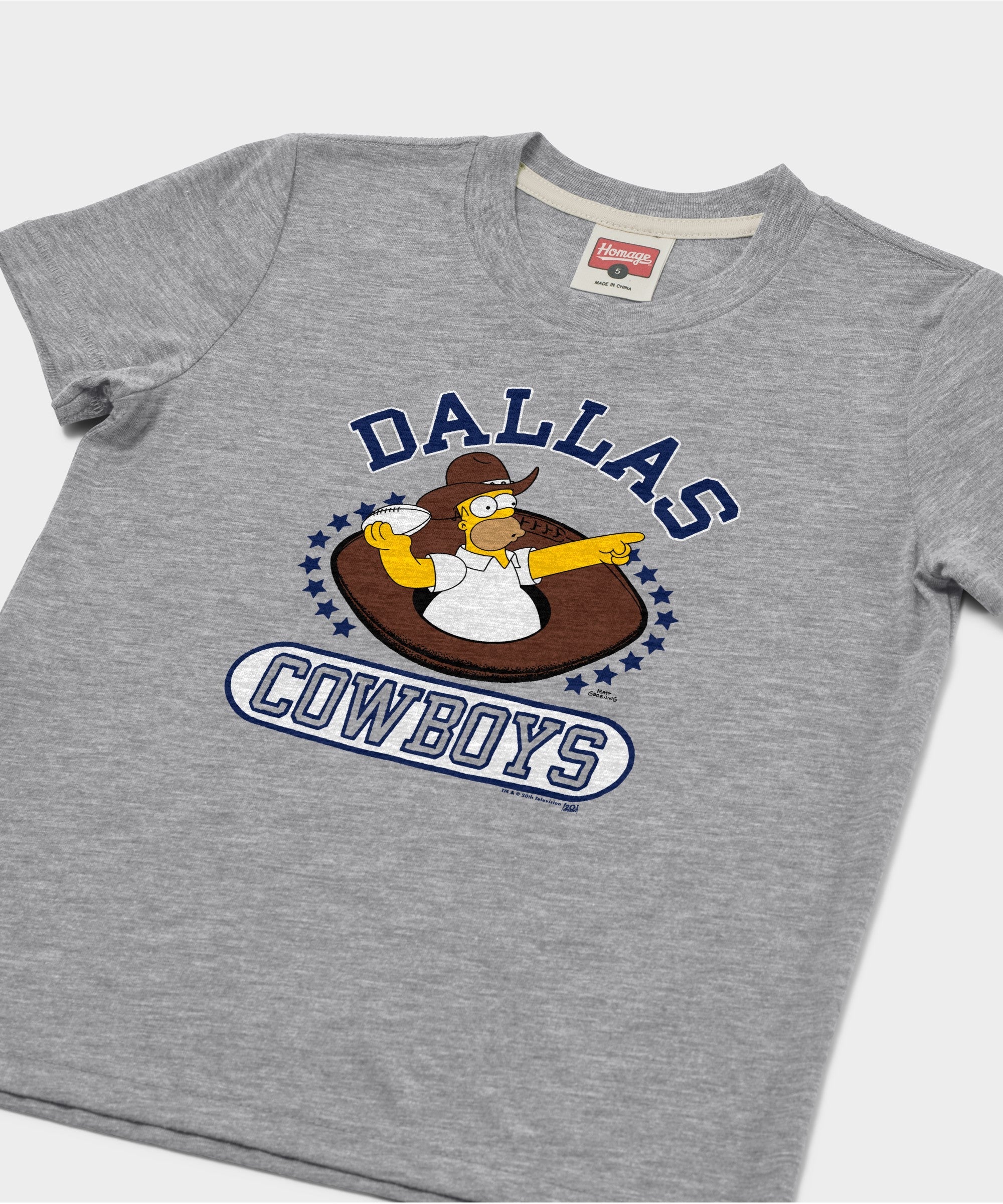Youth The Simpsons Homer x Dallas Cowboys