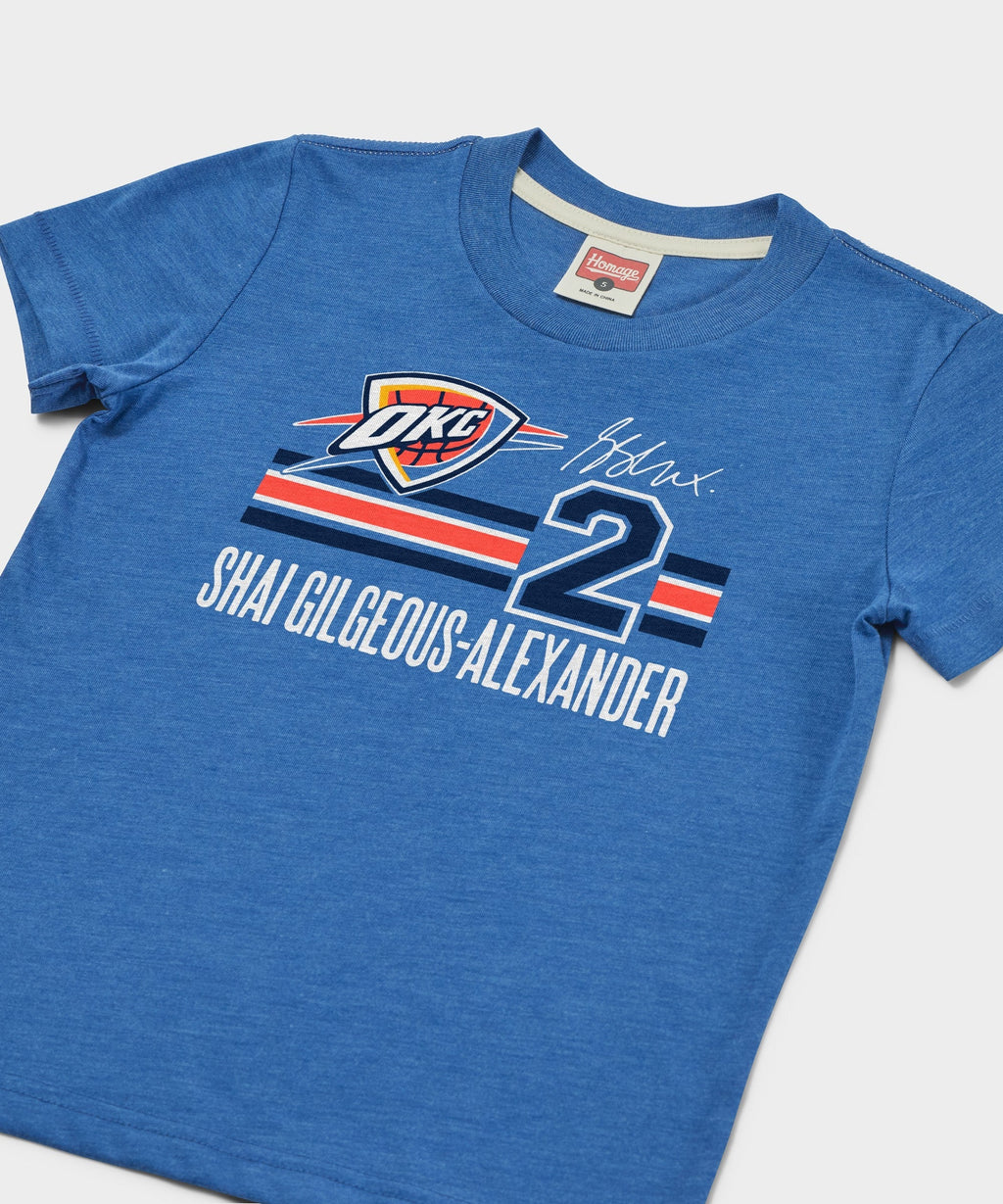 Youth Thunder Shai Gilgeous-Alexander Signature Jersey