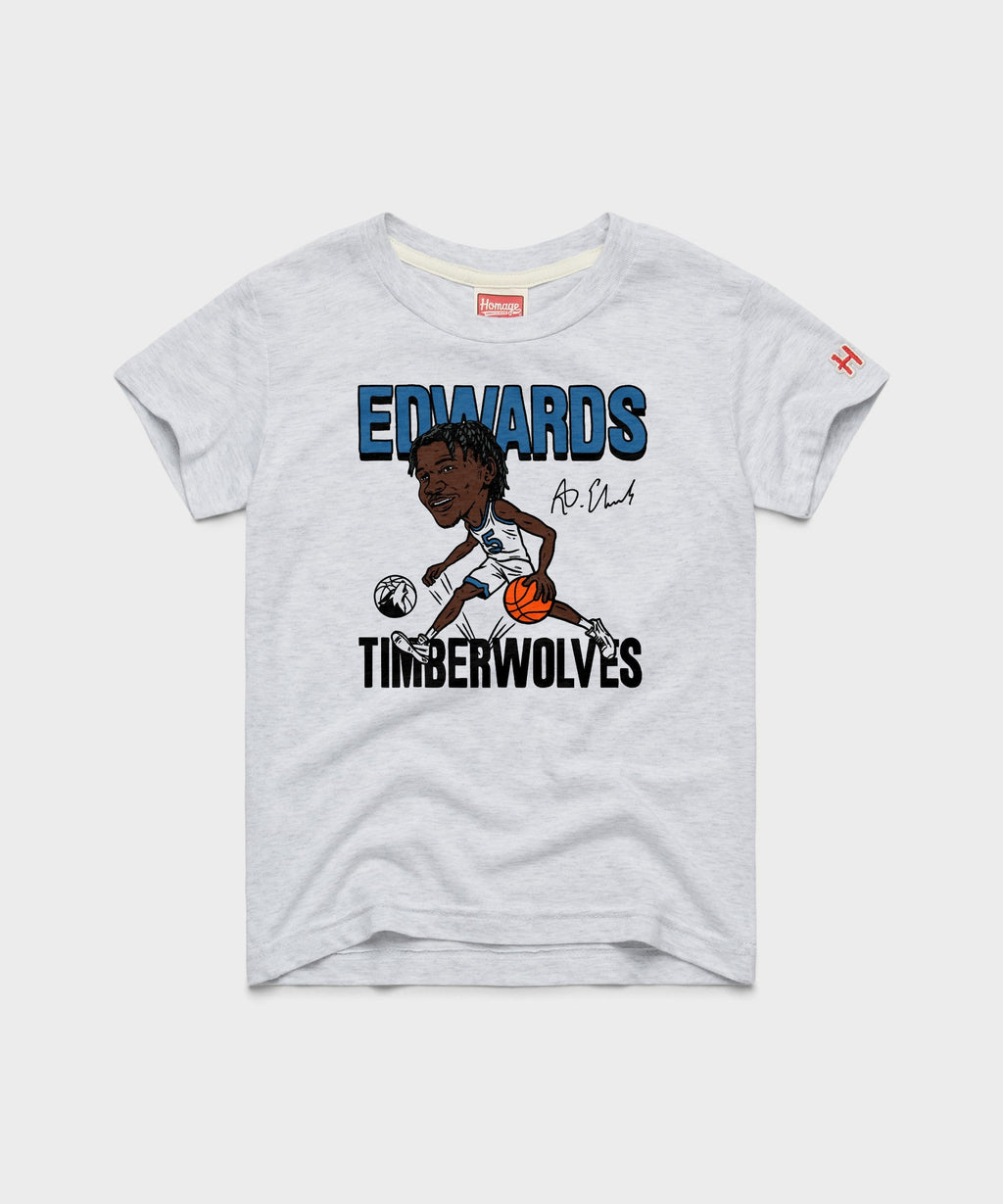 Youth Timberwolves Anthony Edwards Signature