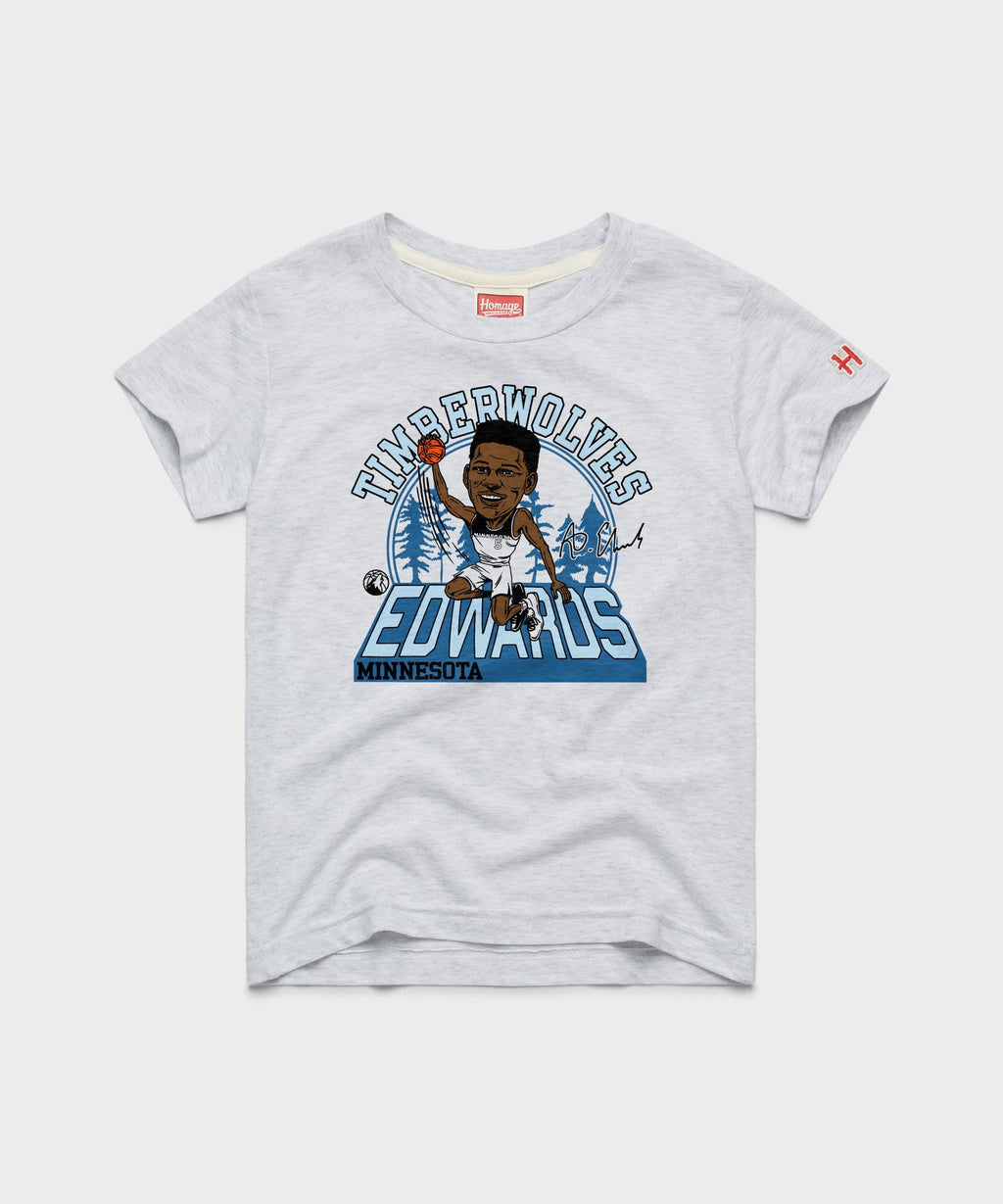 Youth Timberwolves Anthony Edwards Signature City Edition 2024