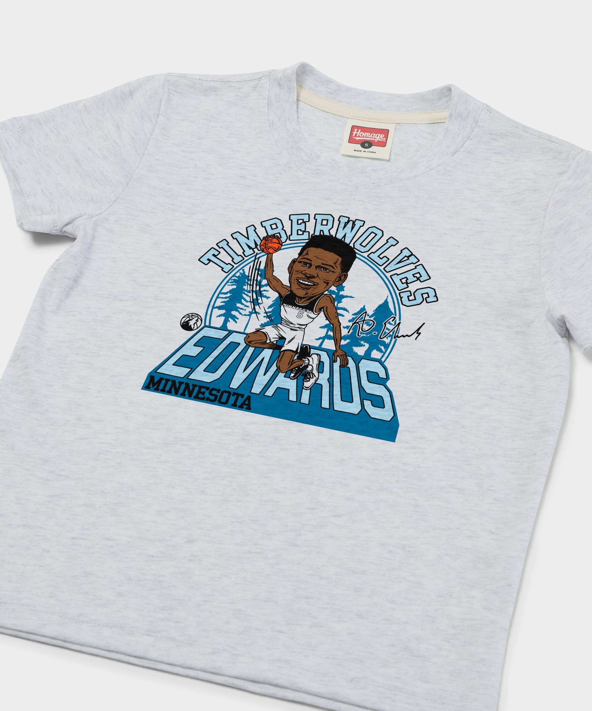 Youth Timberwolves Anthony Edwards Signature City Edition 2024