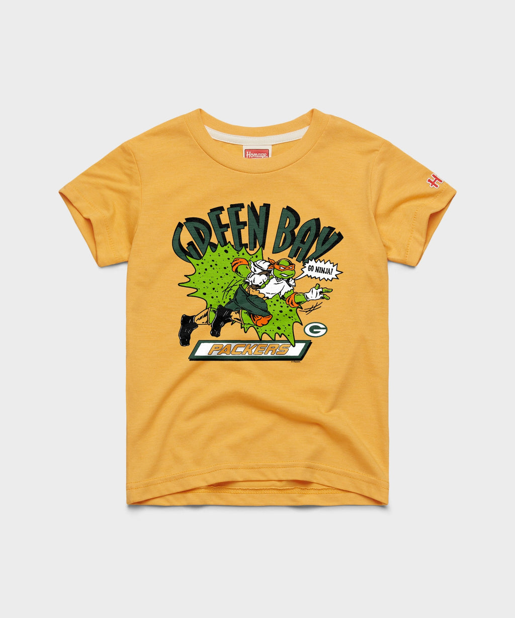 Youth TMNT Michelangelo x Green Bay Packers