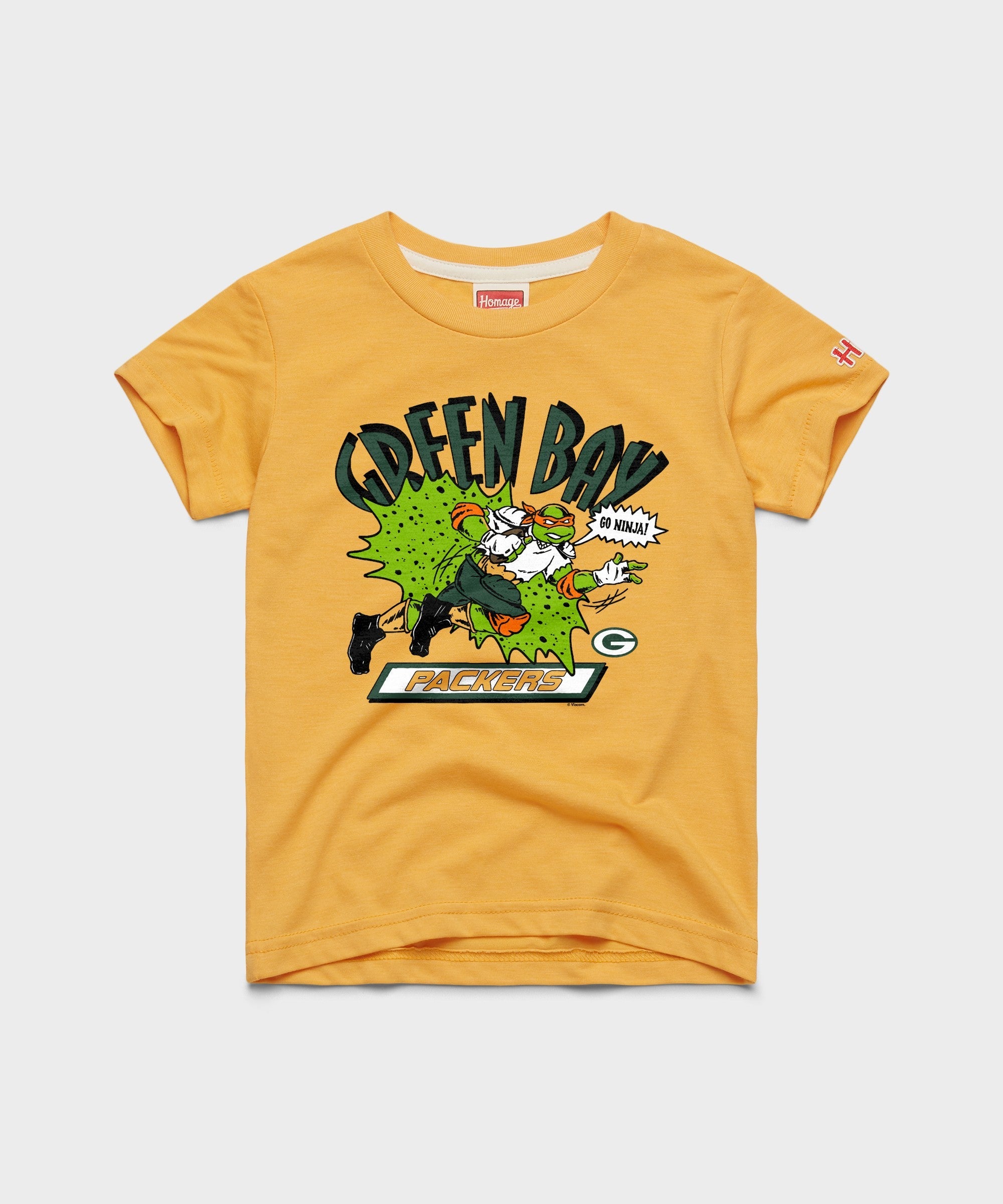 Youth TMNT Michelangelo x Green Bay Packers
