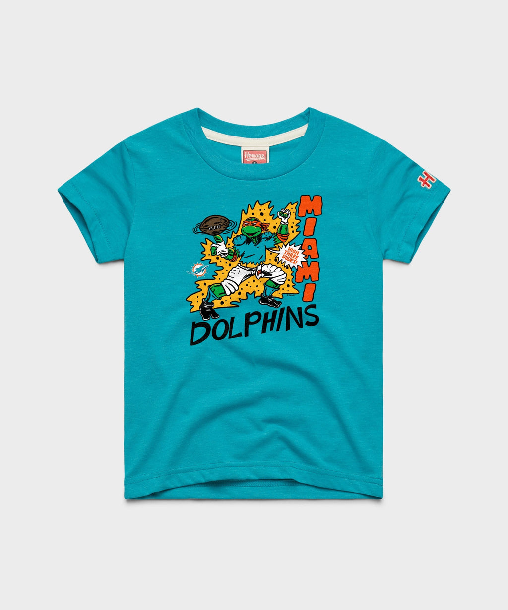 Youth TMNT Michelangelo x Miami Dolphins