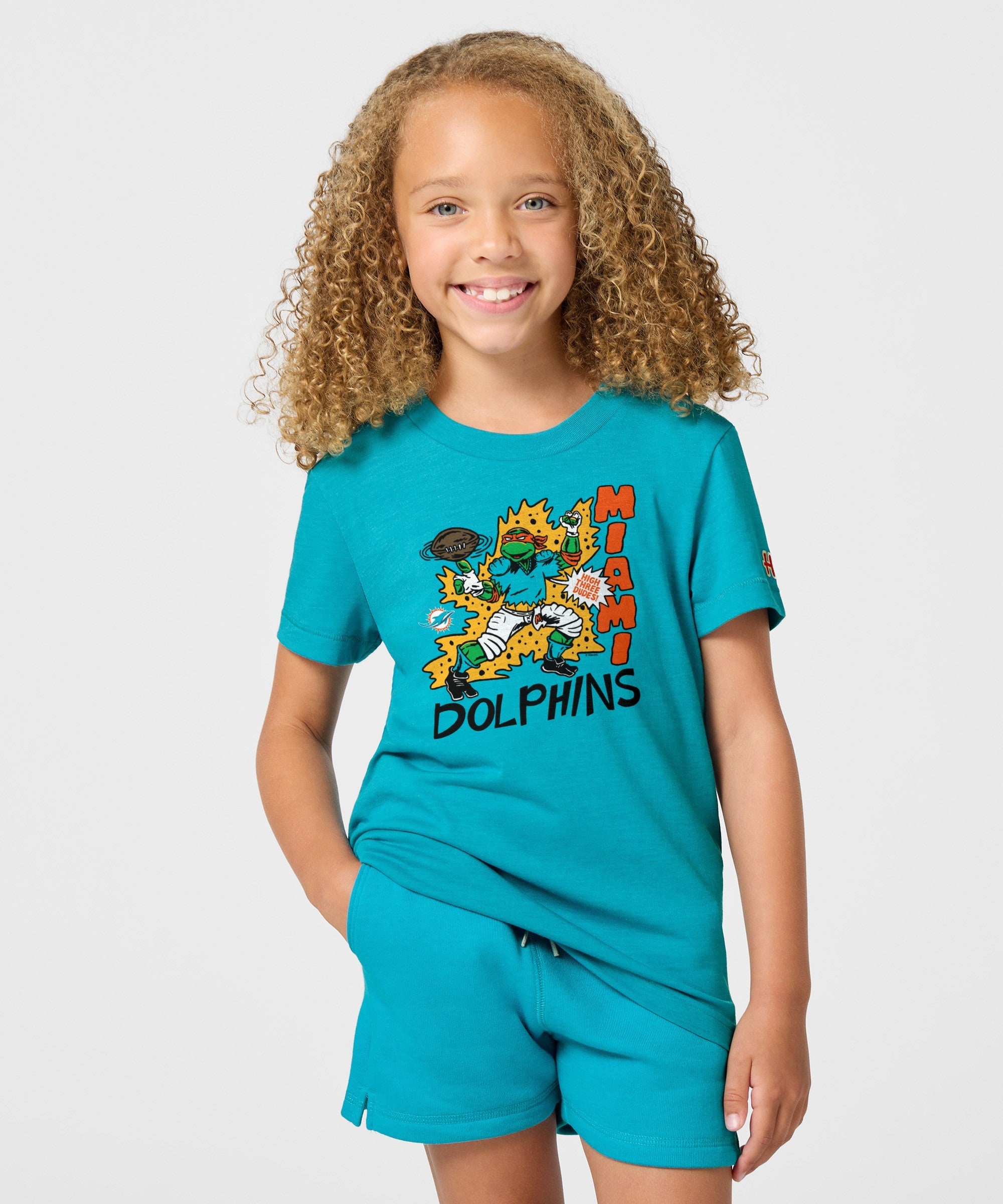 Youth TMNT Michelangelo x Miami Dolphins