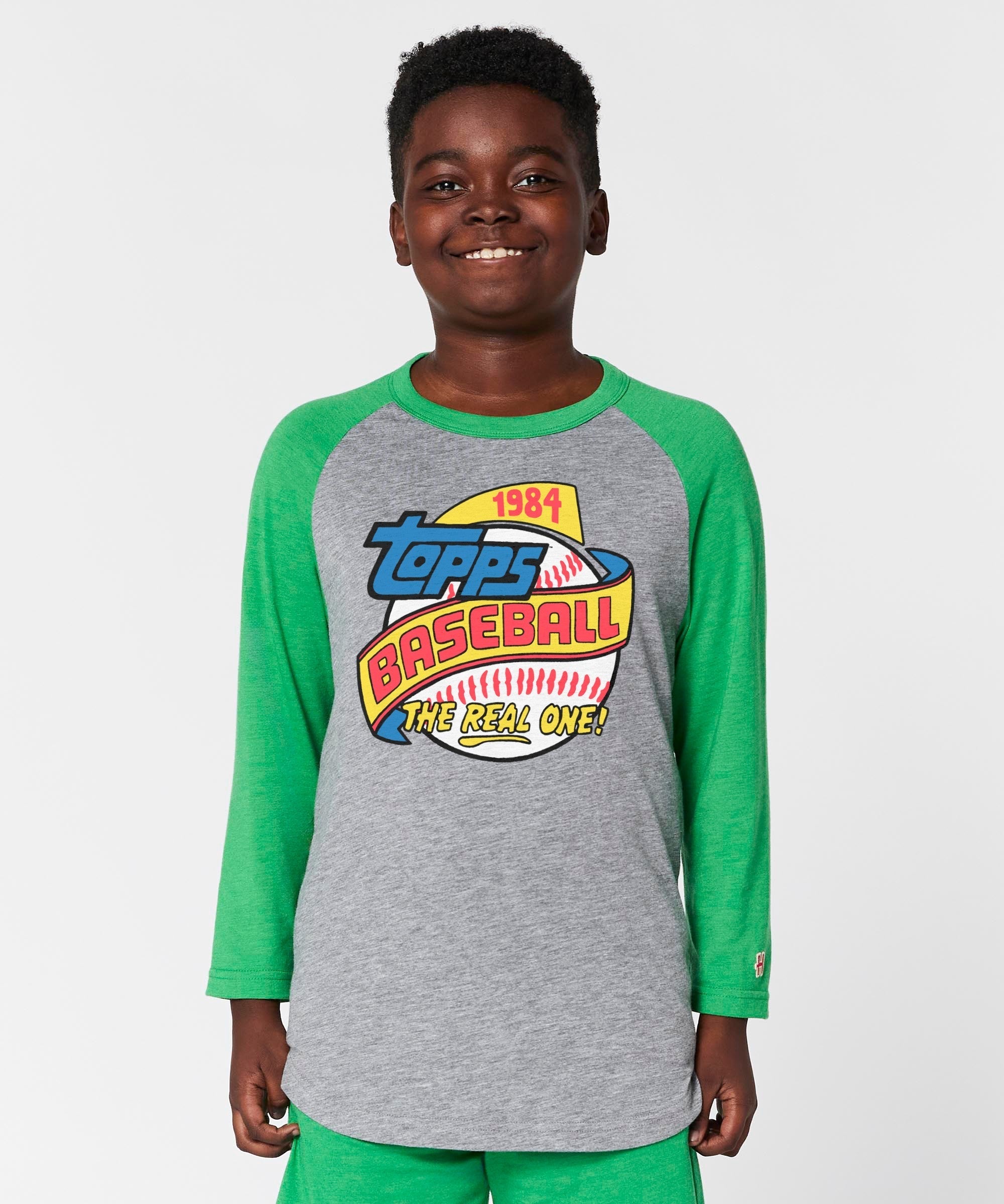Youth Topps Baseball 1984 Raglan