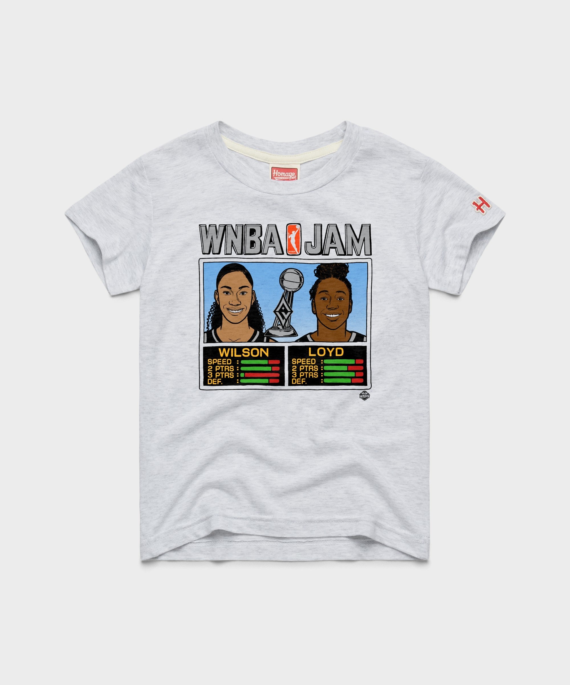 Youth WNBA Jam Aces 2025 Champs Wilson And Loyd