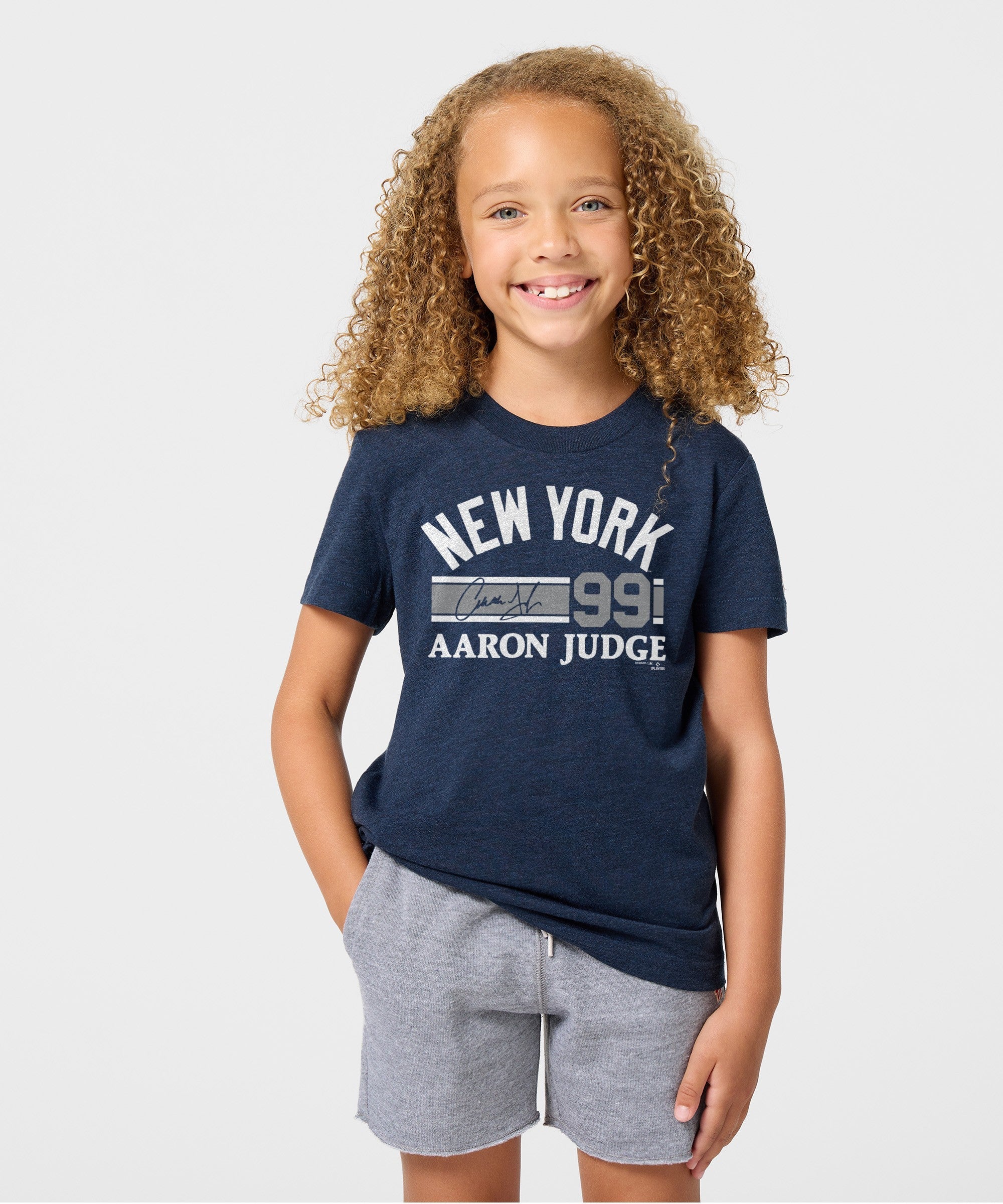 Youth Yankees Aaron Judge Signature Jersey
