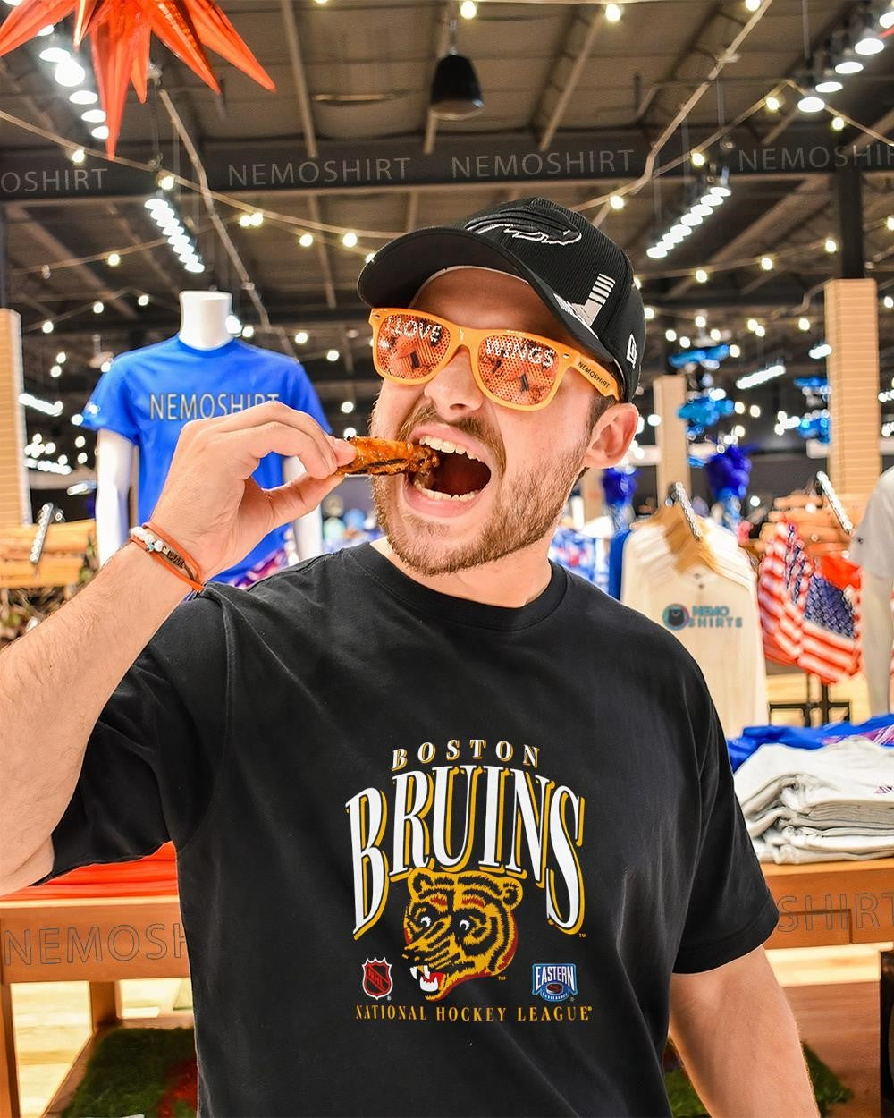 Boston Bruins National Hockey League logo shirt