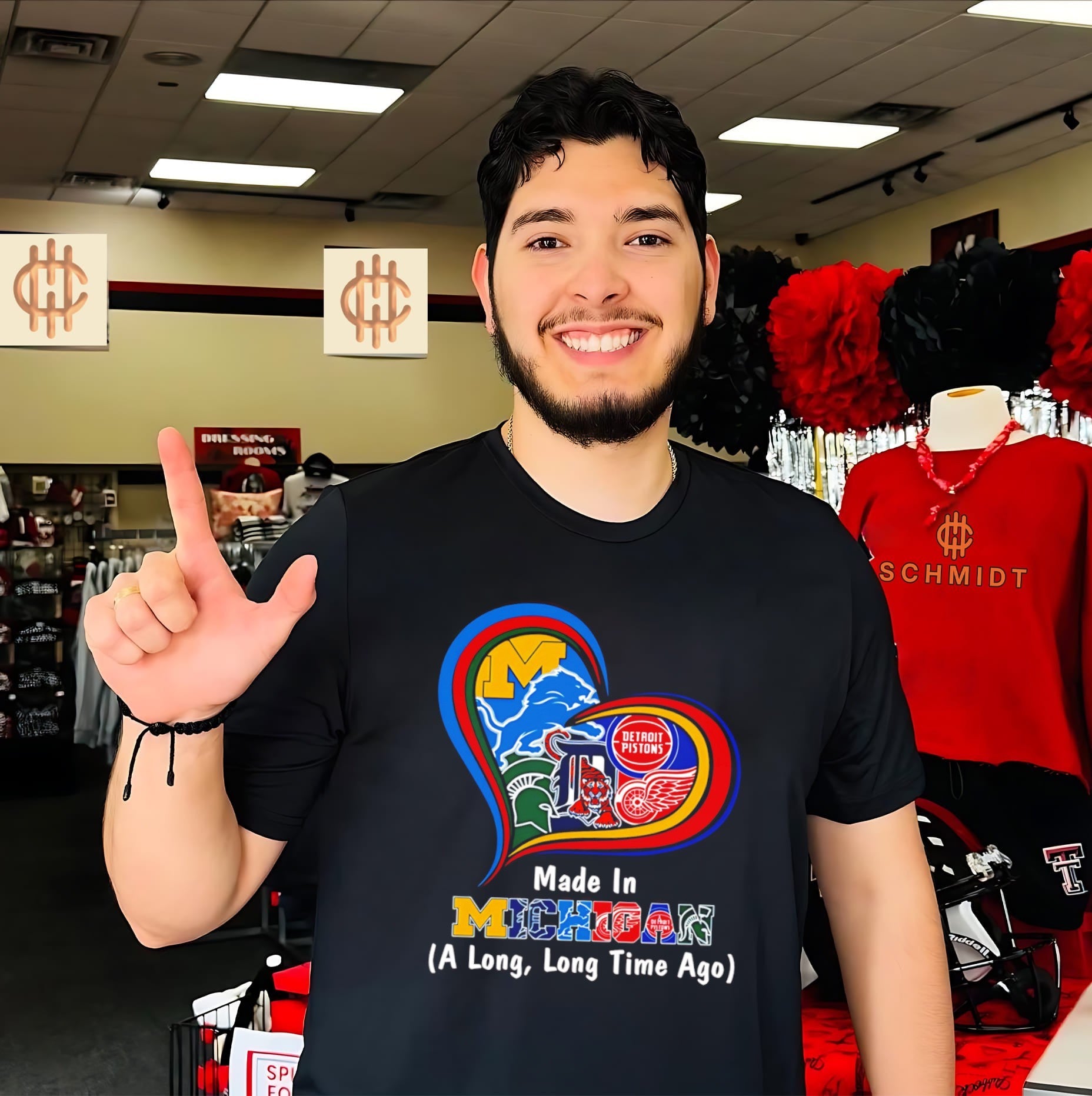 Made in Michigan A Long Long Time Ago Sports Teams shirt