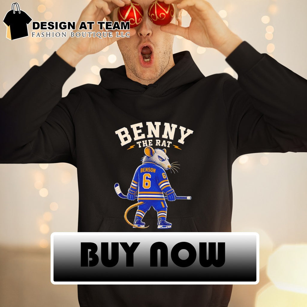 Zach Benson Benny The Rat Buffalo Sabres Hockey shirt