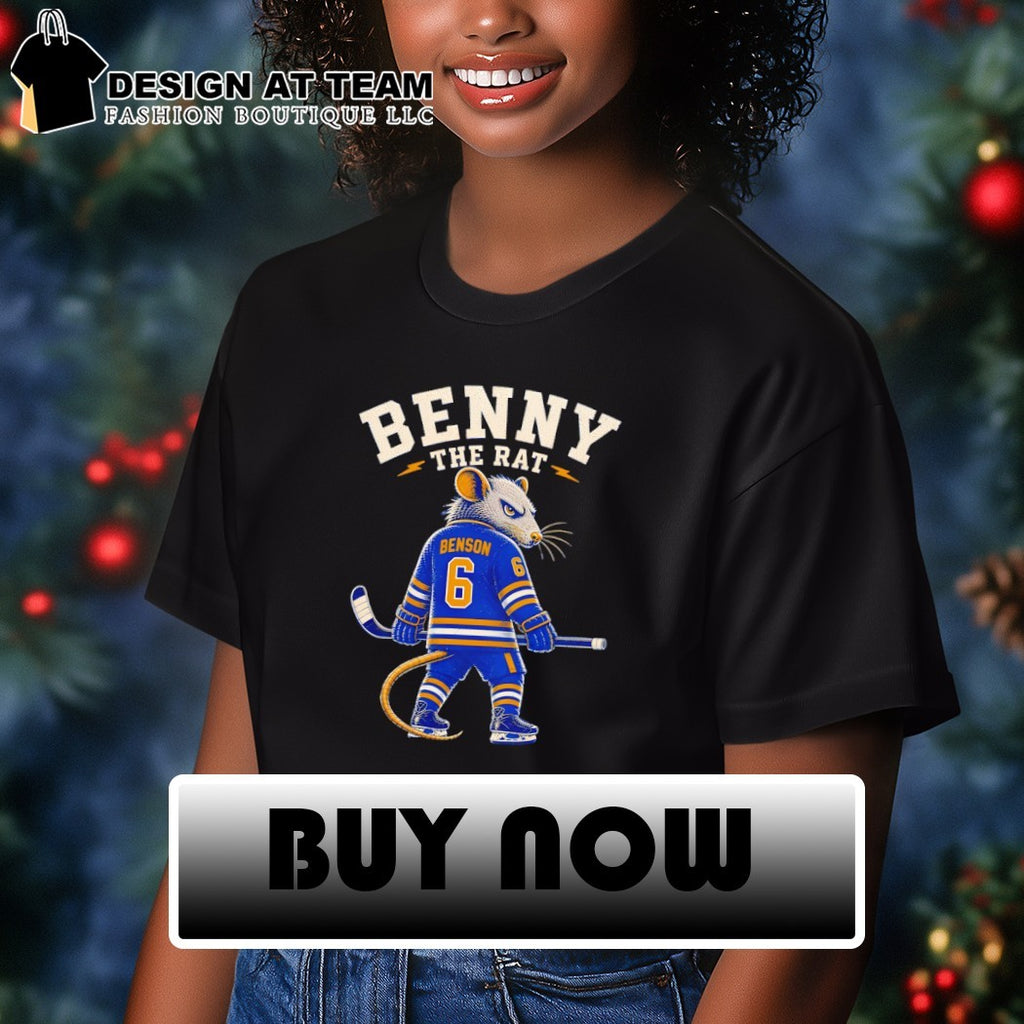 Zach Benson Benny The Rat Buffalo Sabres Hockey shirt