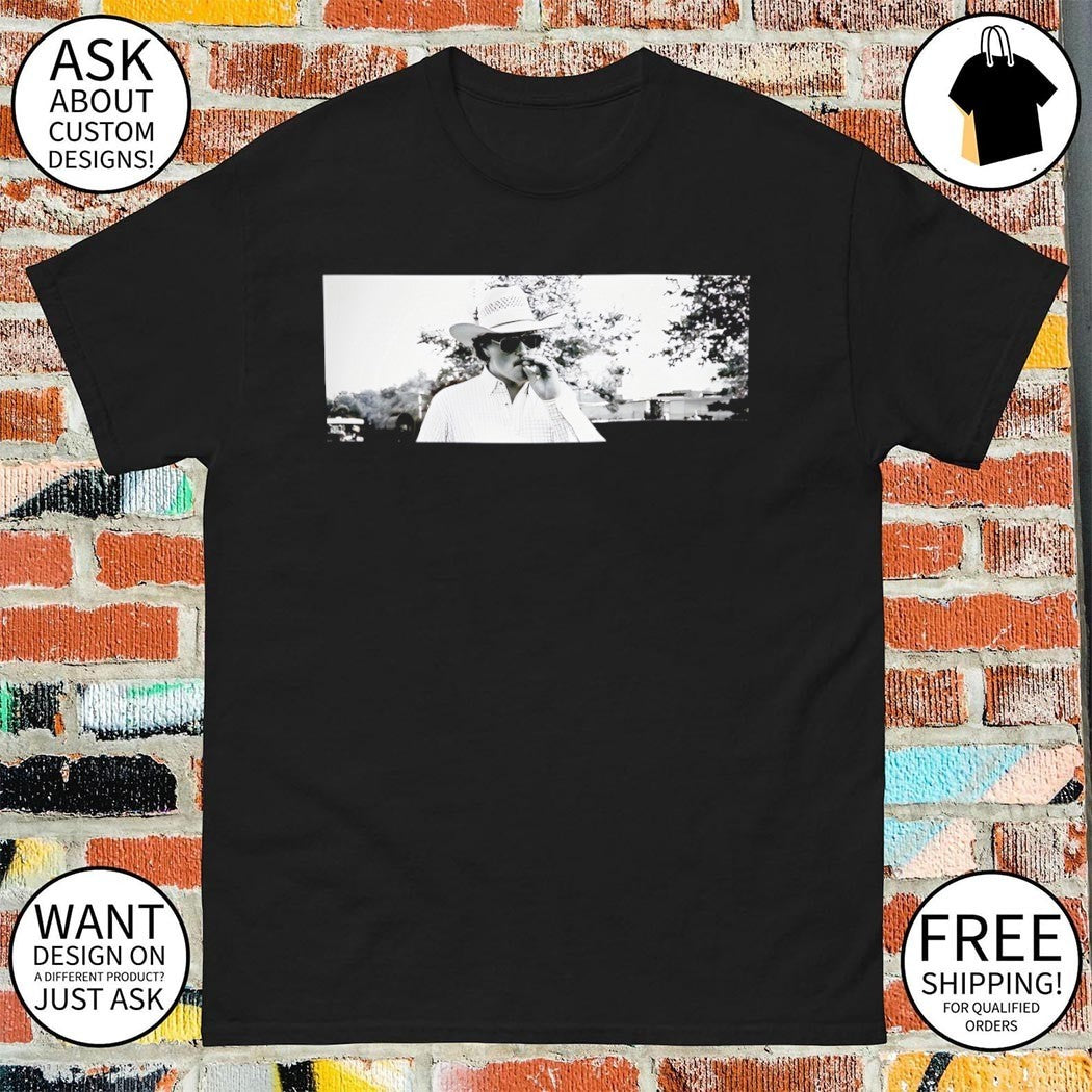 Zach Top cowboy smoking vintage shirt