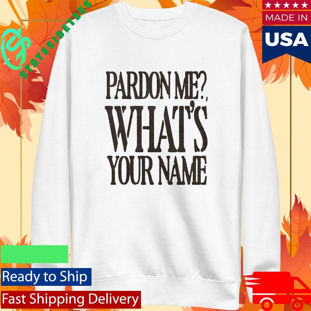 Zayn Pardon Me Shirt