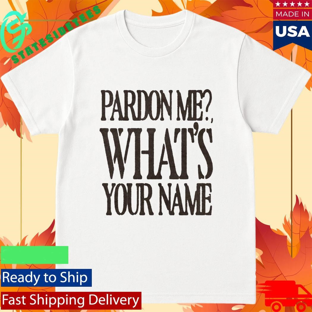 Zayn Pardon Me Shirt