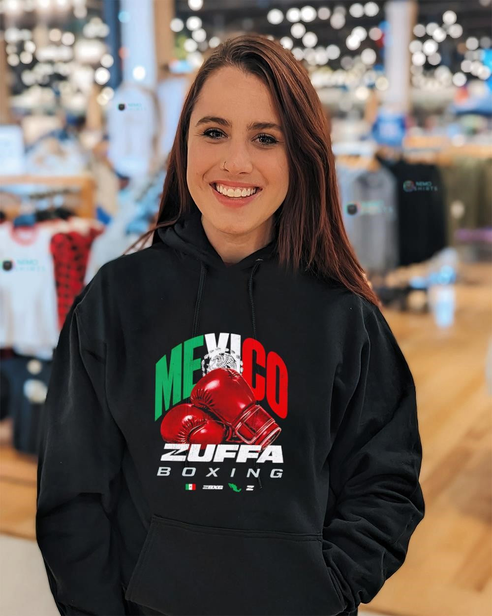 Zuffa Boxing Mexico graphic shirt