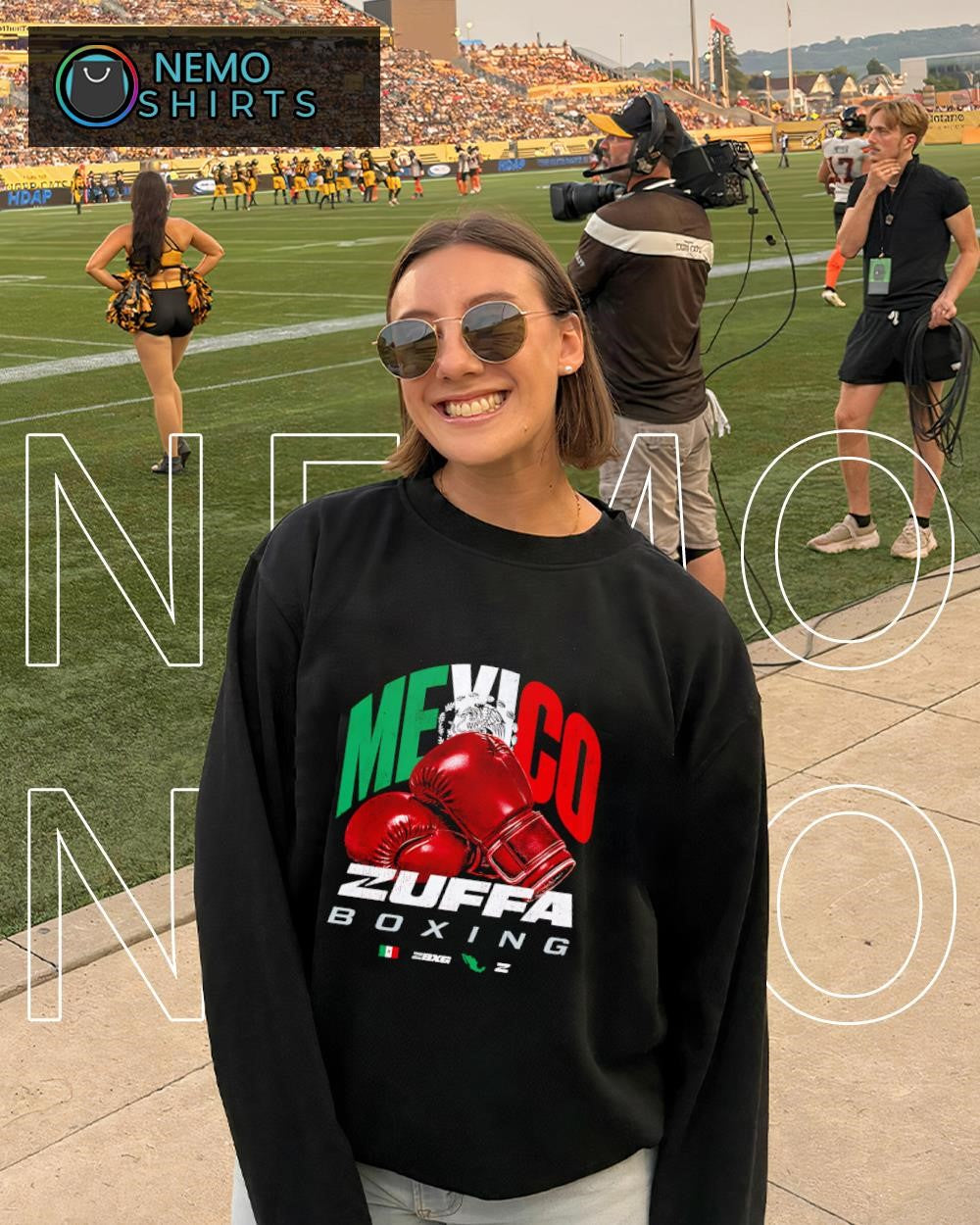 Zuffa Boxing Mexico graphic shirt