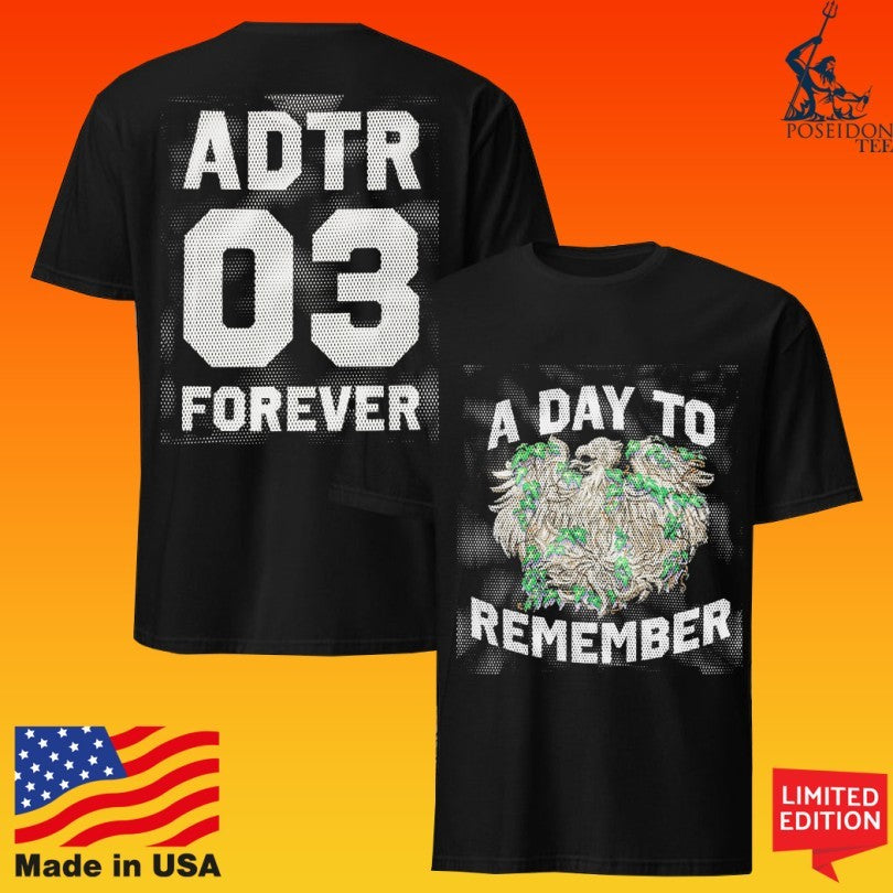 A Day To Remember Forever Cropped Mesh Jersey T-shirt