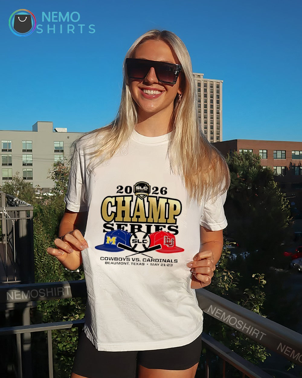 Cowboys vs Cardinals 2026 Southland Conference Champ series shirt