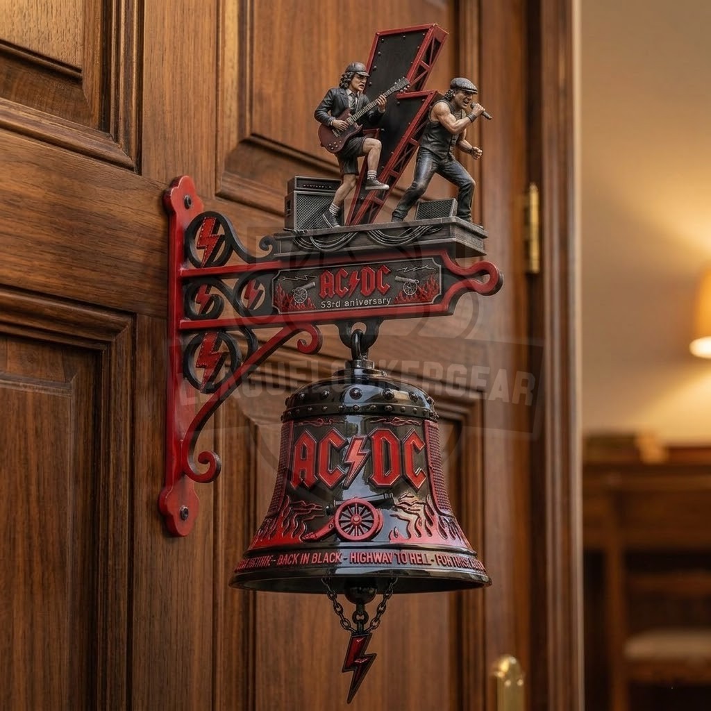 AC/DC 53rd Anniversary Hanging Bell