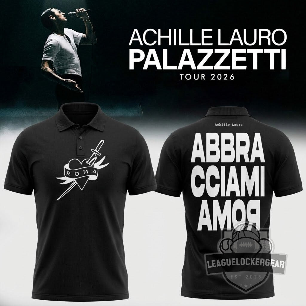 Achille Lauro Palazzetti Tour 2026 Hoodie