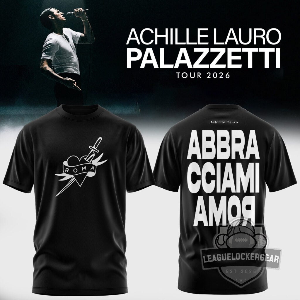 Achille Lauro Palazzetti Tour 2026 Hoodie