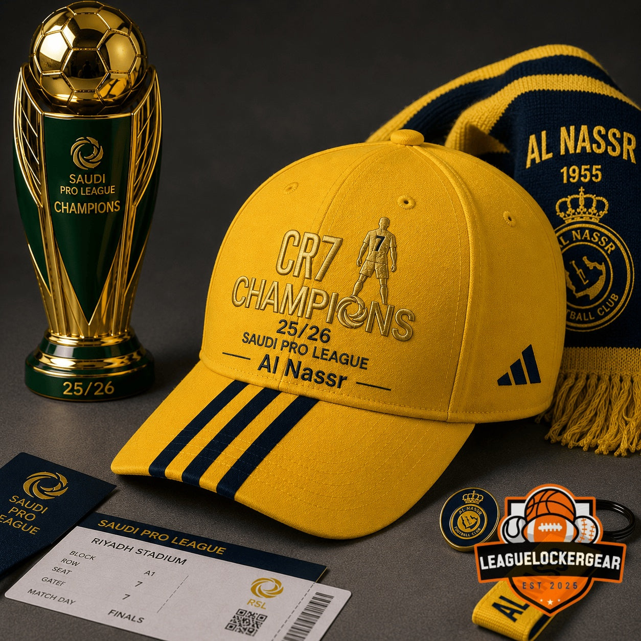 CR7 Champions 25/26 Saudi Pro League Baseball Cap