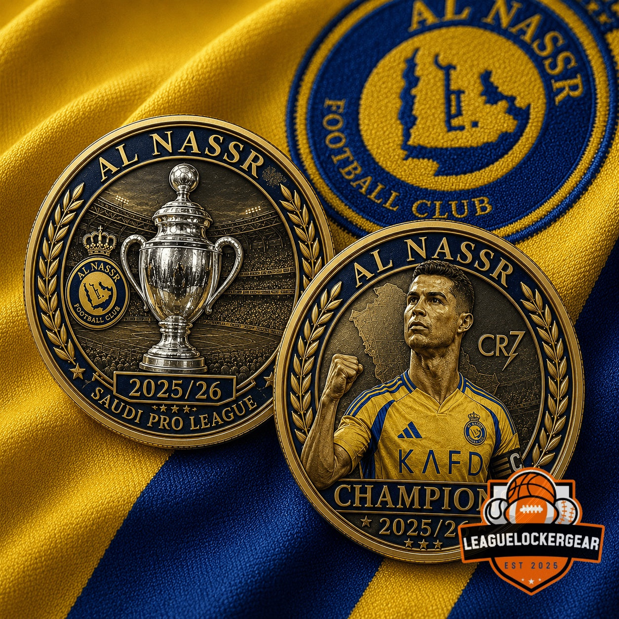 Cristiano Ronaldo Champions Saudi Pro League 2025/26 Commemorative Coin