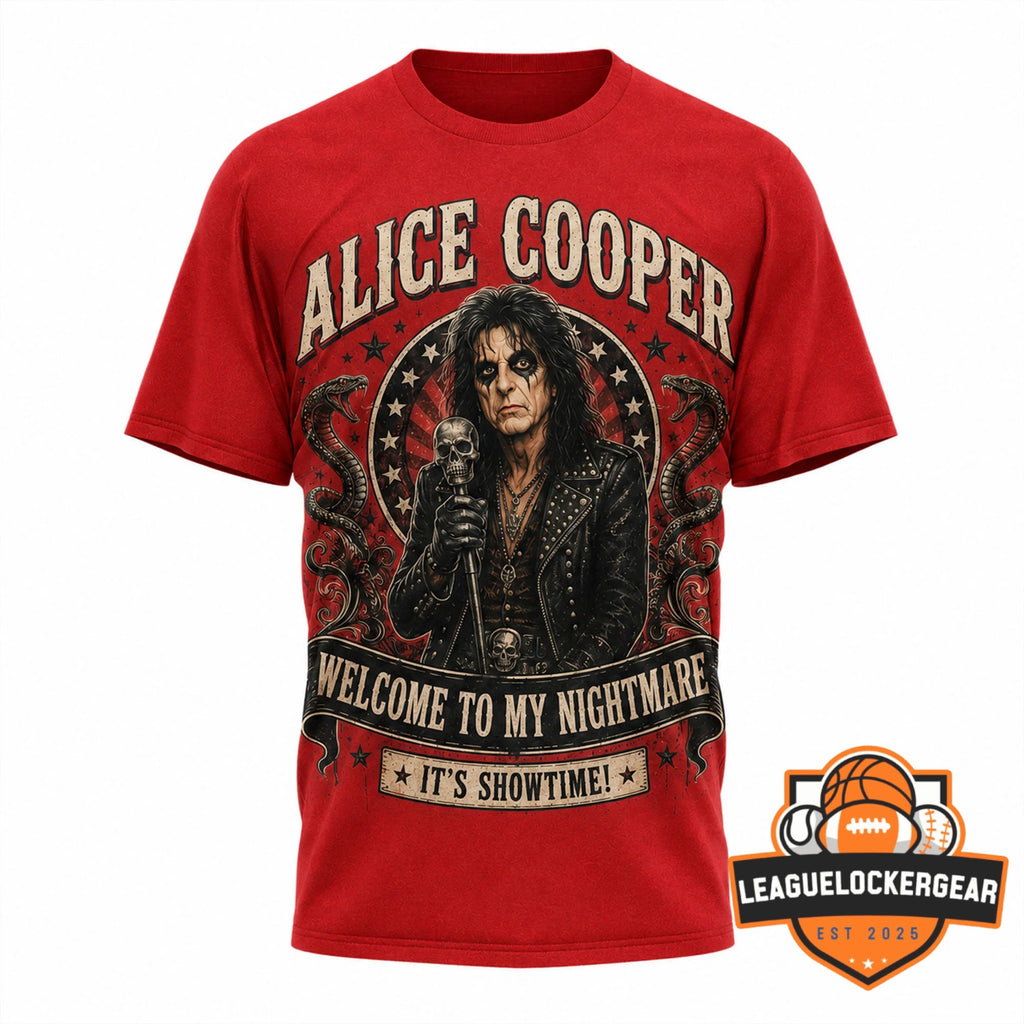 Alice Cooper Welcome To My Nightmare 3D T-Shirt